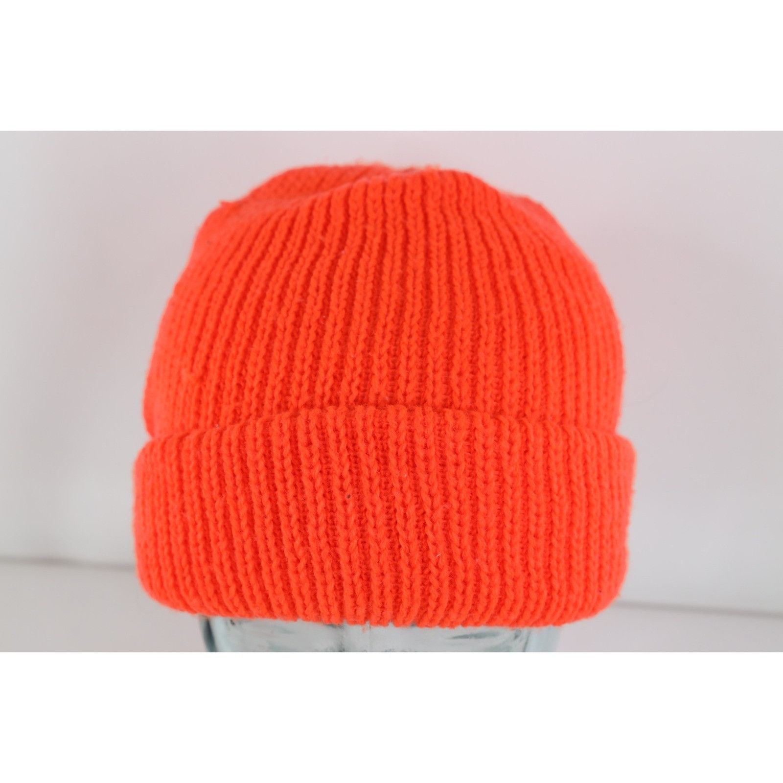 Vintage Vintage 90s Streetwear Double Wall Ribbed Knit Winter Beanie Size ONE SIZE - 1 Thumbnail