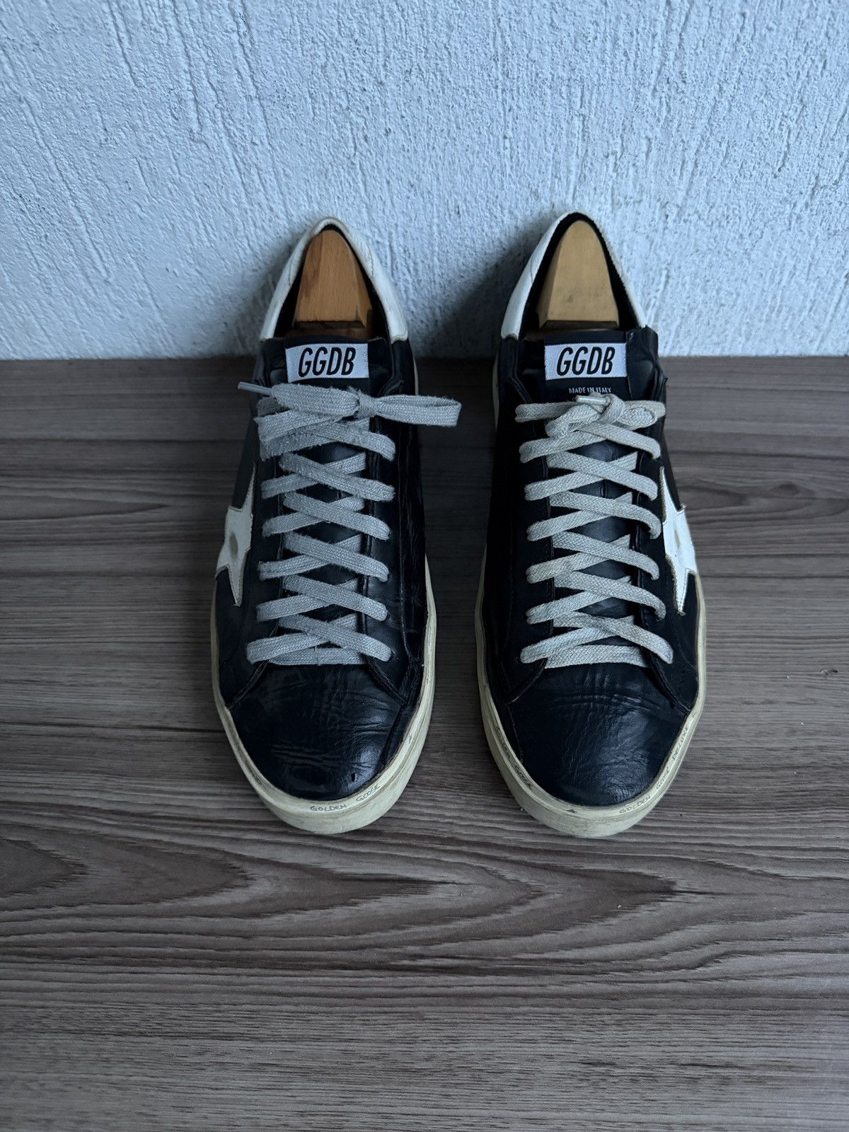 Golden Goose Hi star leather trainers Size US 9 / EU 42 - 6 Thumbnail