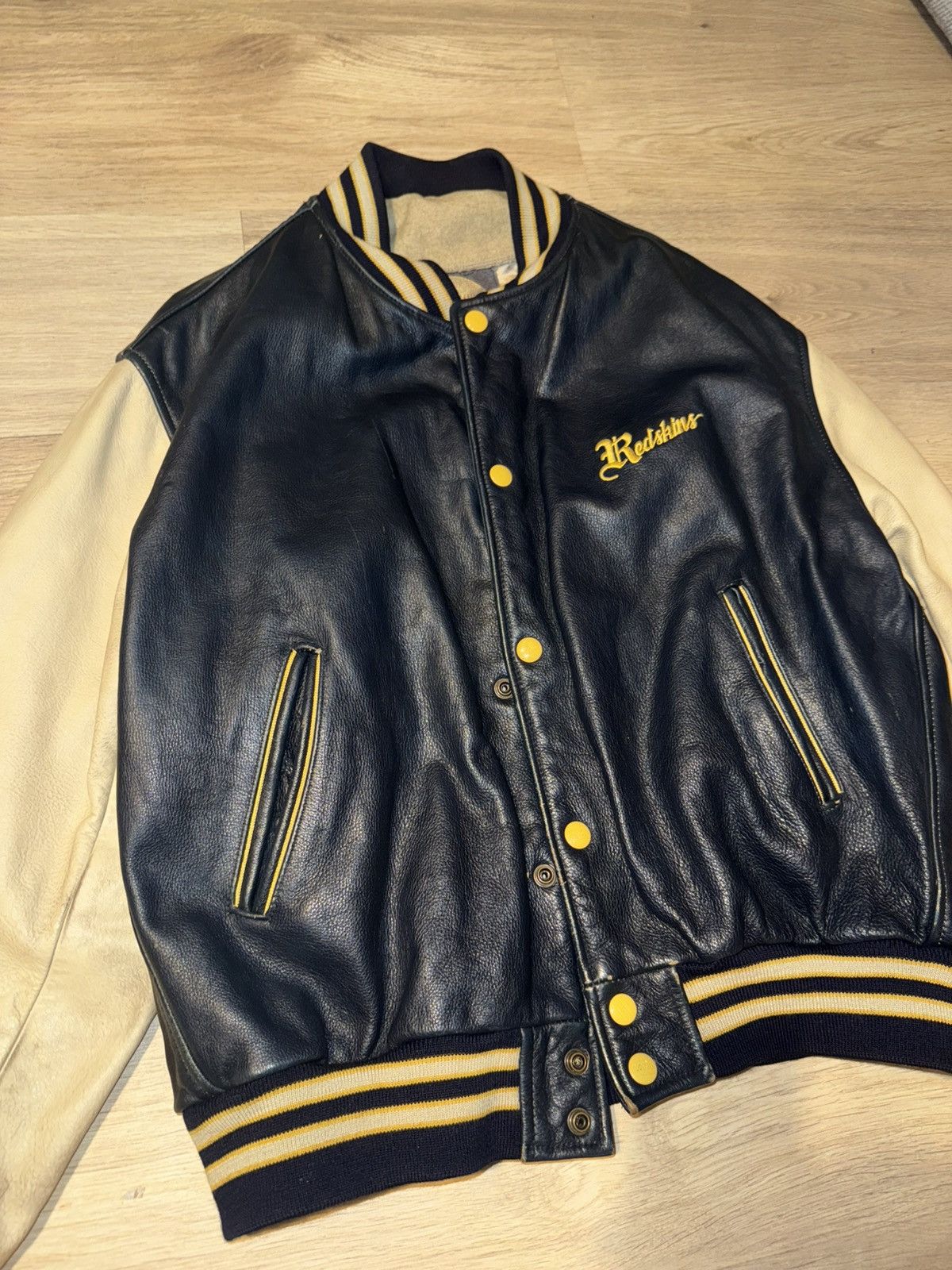 Vintage Redskins vintage bomber leather XXL Size US XXL / EU 58 / 5 - 3 Thumbnail