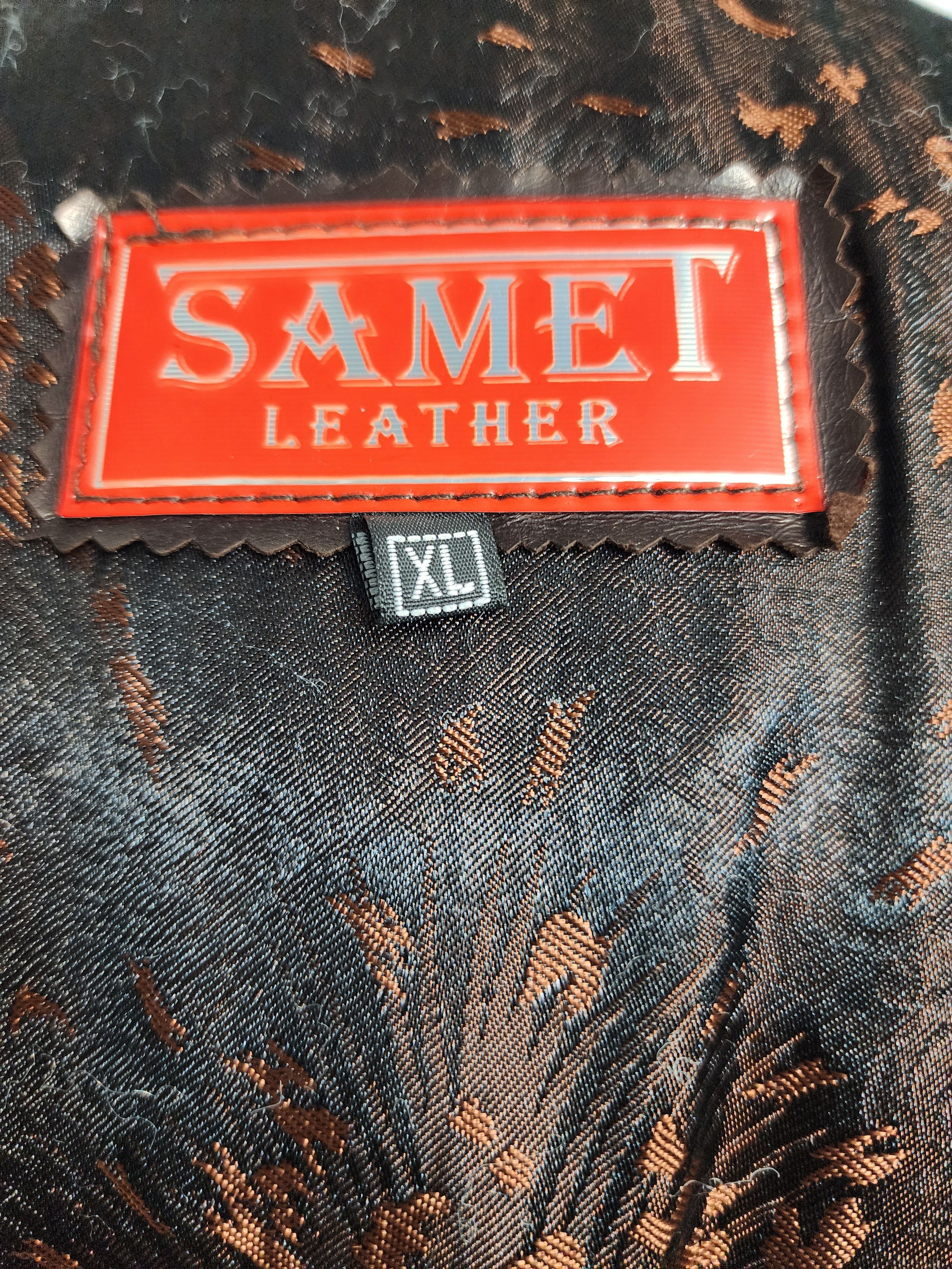 Genuine Leather Brown Patent Leather Coat: Belted Coat. Size L / US 10 / IT 46 - 8 Thumbnail