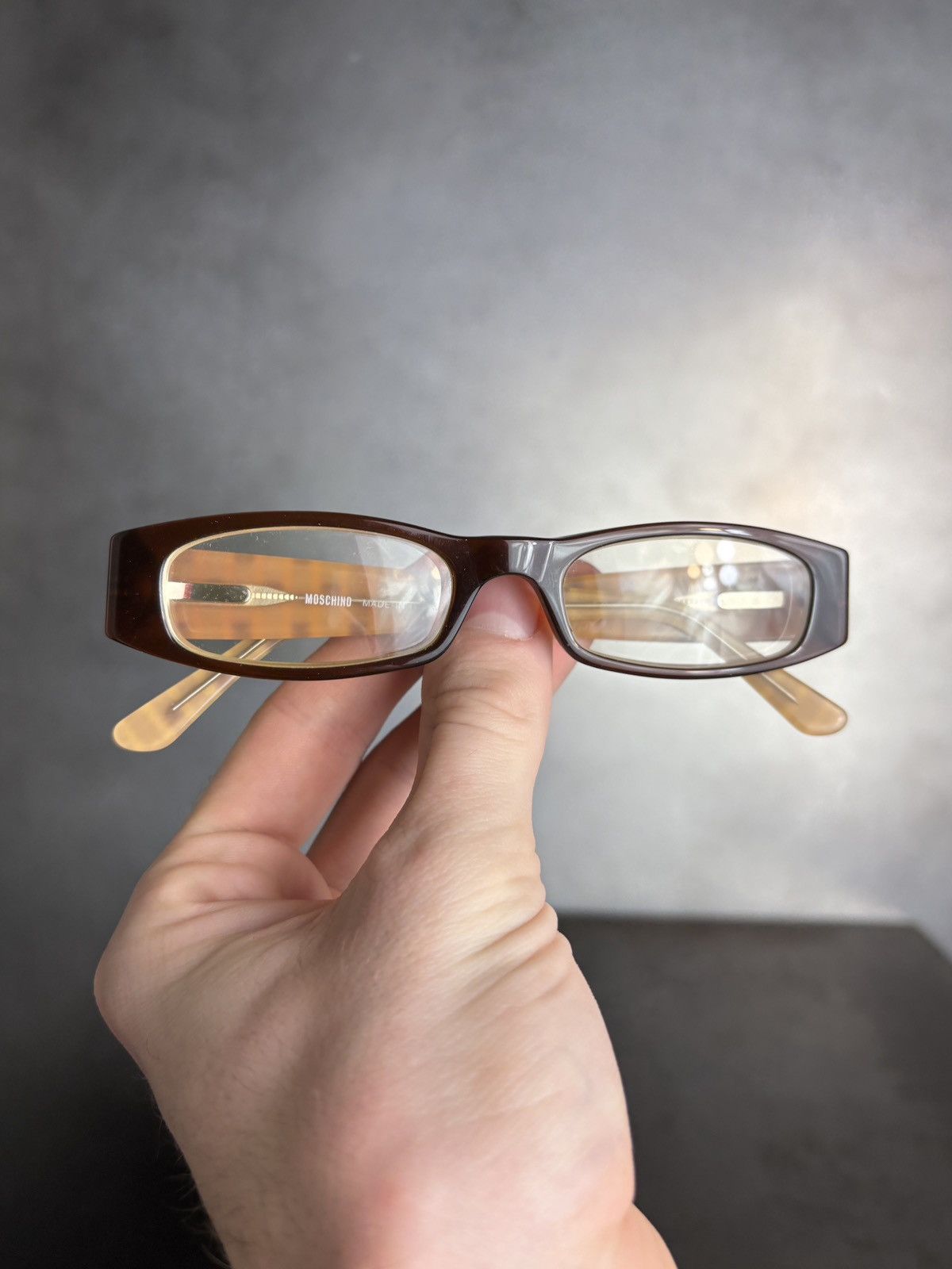 Moschino 2000s Moschino Eyeglasses Y2K Vintage Frames M3640-V 401 VTG Size ONE SIZE - 3 Thumbnail
