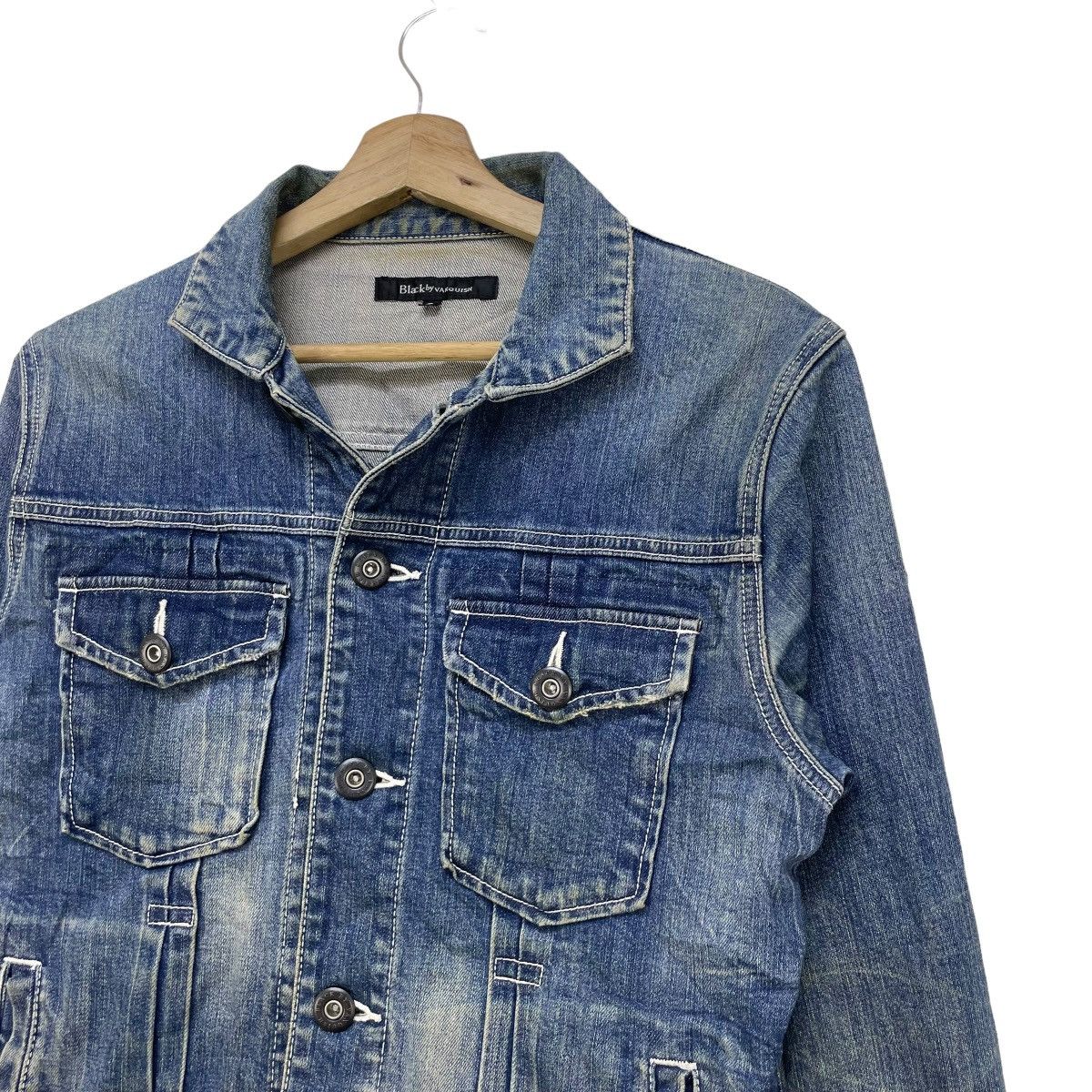 Attachment Black By Vanquish Trucker Denim Jacket Size US S / EU 44-46 / 1 - 4 Thumbnail