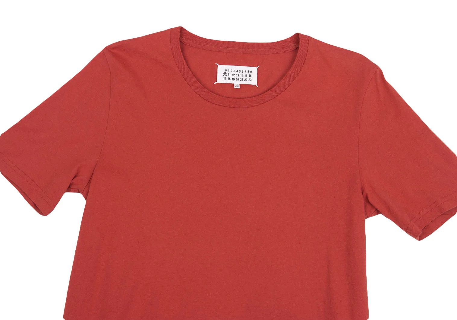 Maison Margiela Crew Neck T-Shirt in Red Size 46 Size US S / EU 44-46 / 1 - 2 Thumbnail
