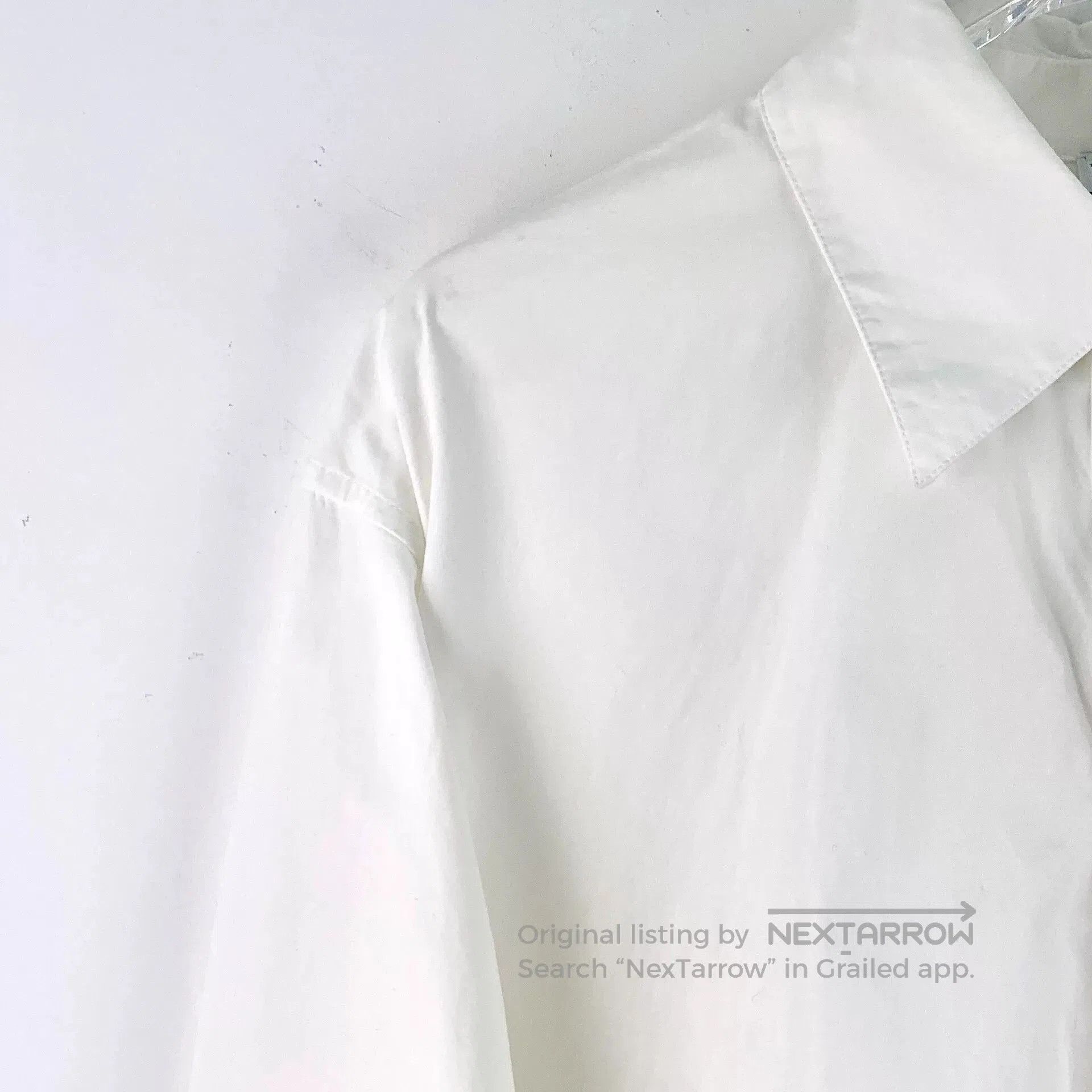 Loewe Loewe White Cotton Shirt Dress. Size XXS / US 00 / IT 34 - 3 Thumbnail