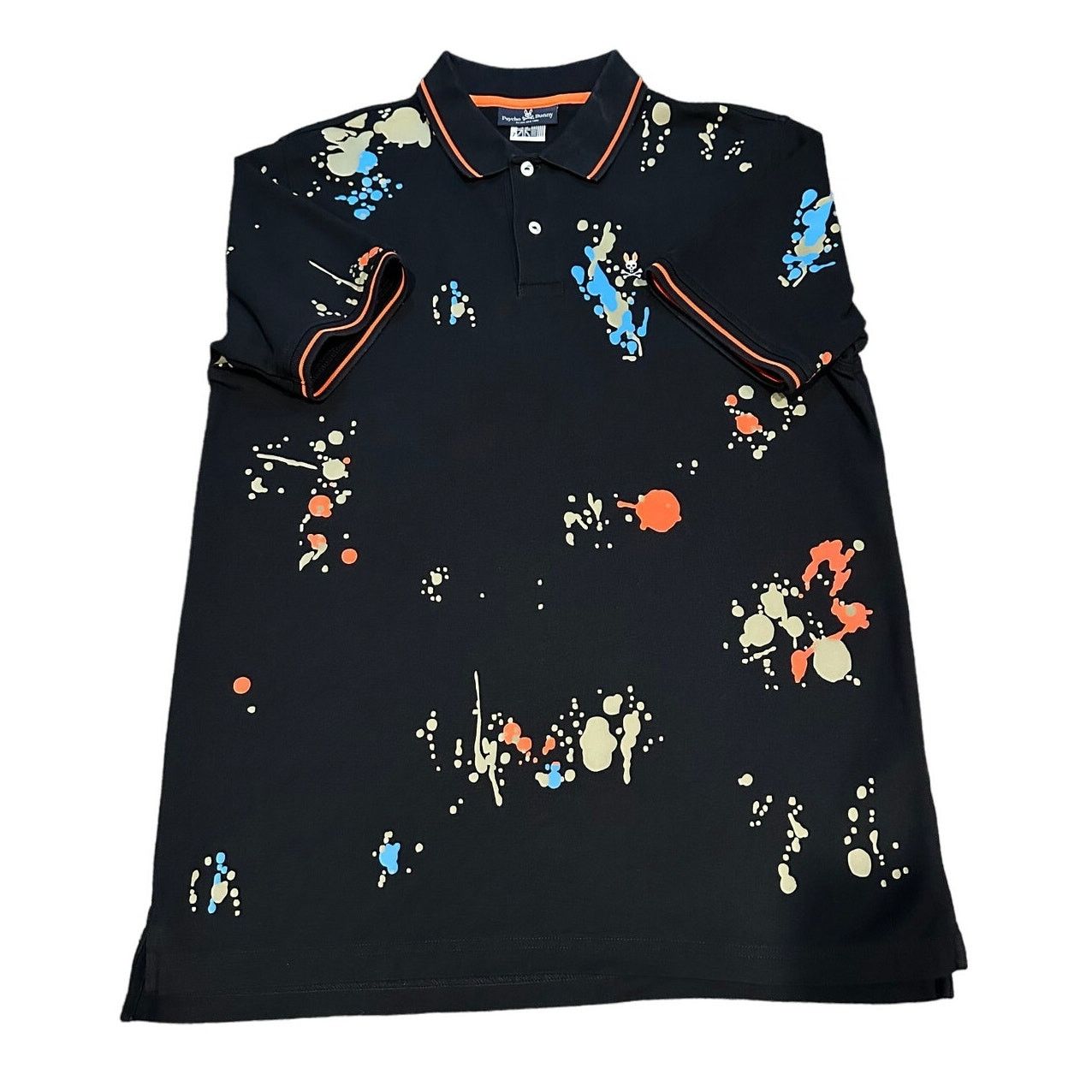 Psycho Bunny Psycho Bunny Splatter Paint Polo Size US XL / EU 56 / 4 - 1 Thumbnail