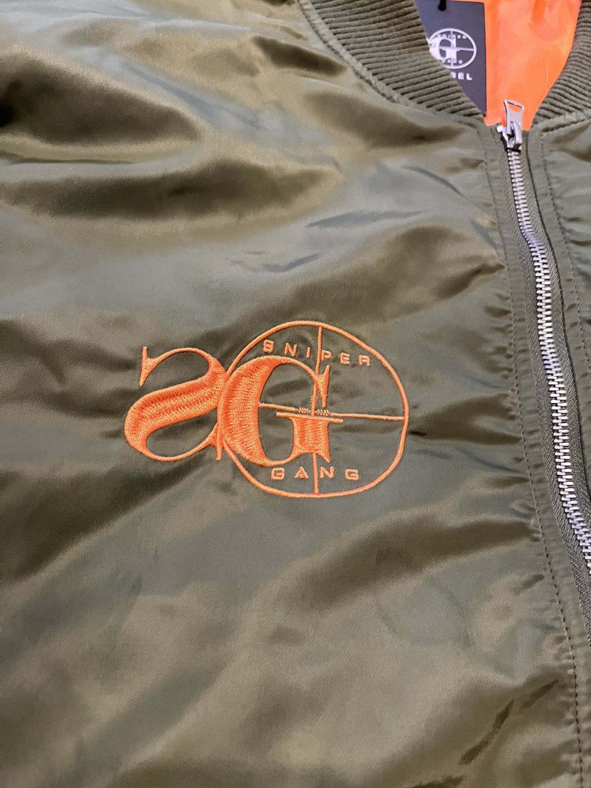Sniper Gang Sniper Gang Bomber Jacket Sz 3XL New With Defects Size US XXL / EU 58 / 5 - 6 Thumbnail