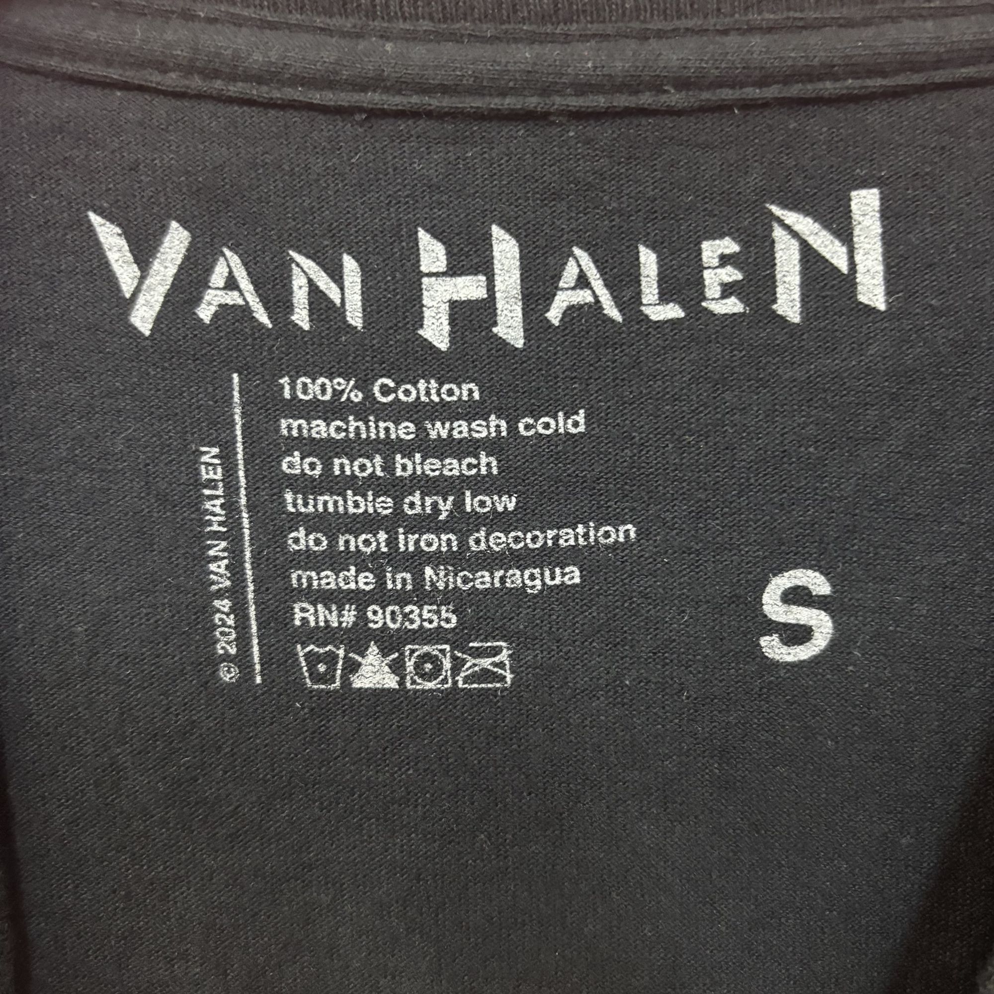 Other Van Halen Racing Black Graphic T-Shirt Small Size US S / EU 44-46 / 1 - 4 Thumbnail