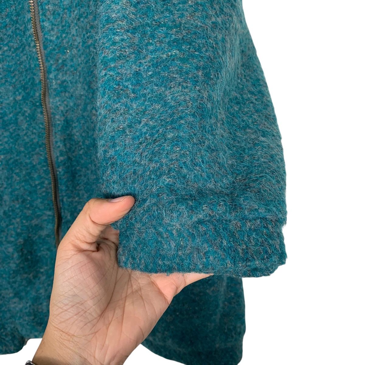 Japanese Brand Japanese Brand Dot and Stripes Hooded Long Jacket Size M / US 6-8 / IT 42-44 - 14 Thumbnail
