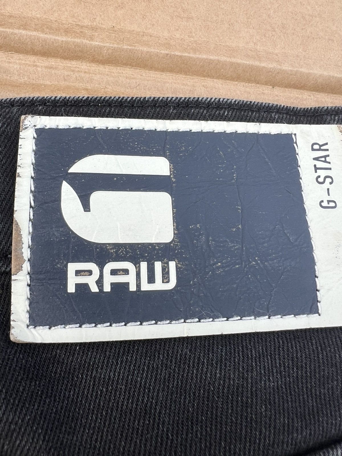 G-Star G-Star Raw Denim Black Jeans Size US 27 - 4 Thumbnail