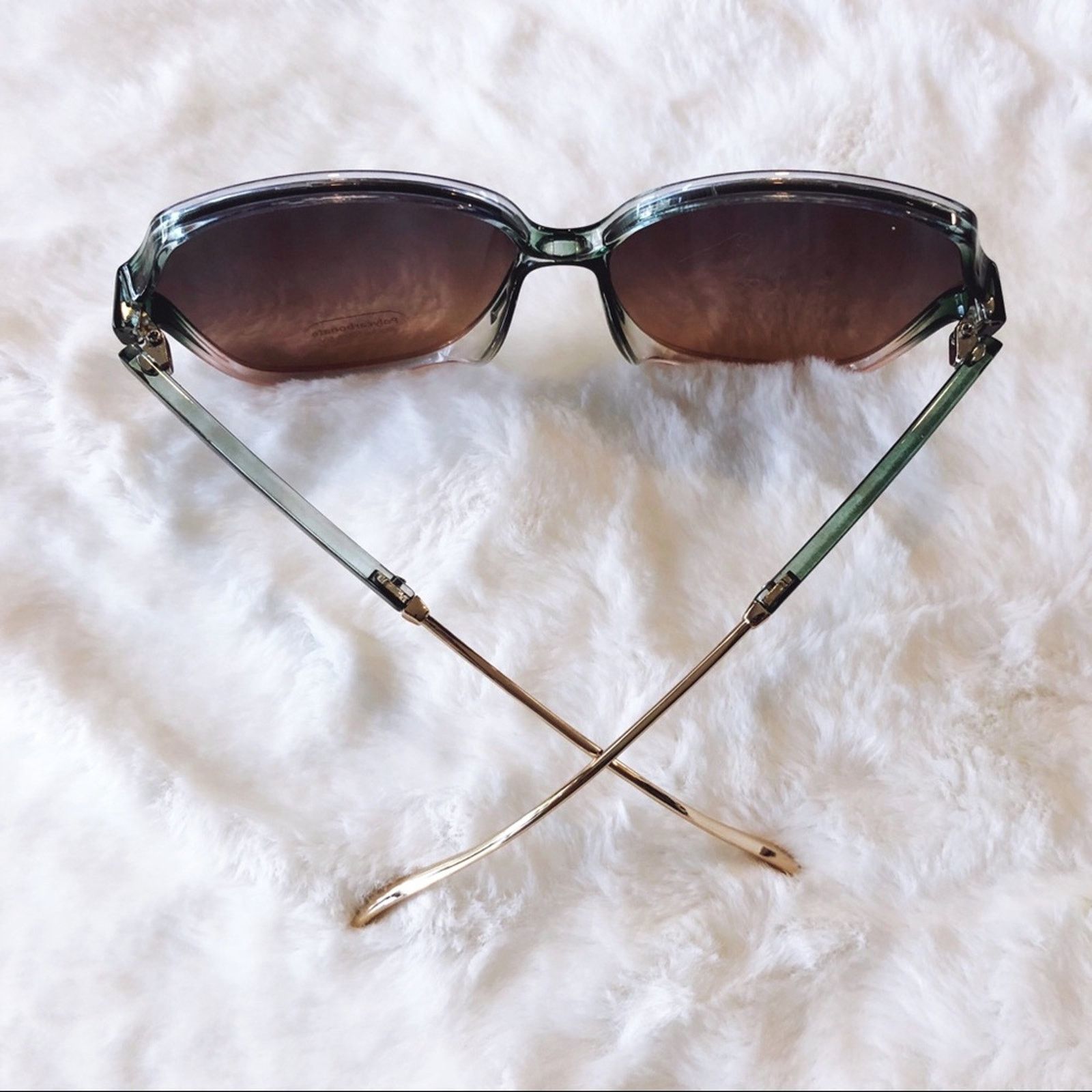 Other Charlotte Green Oversized Metal Round Sunglasses Size ONE SIZE - 7 Thumbnail