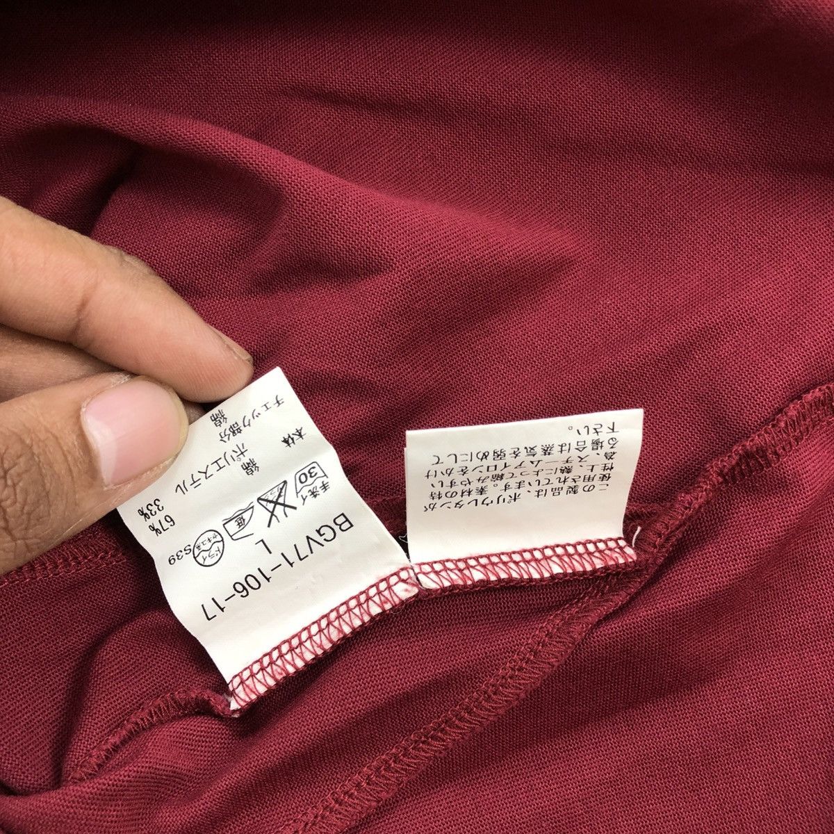 Vintage Burberry Golf Half Zip Maroon Polo Shirt Women