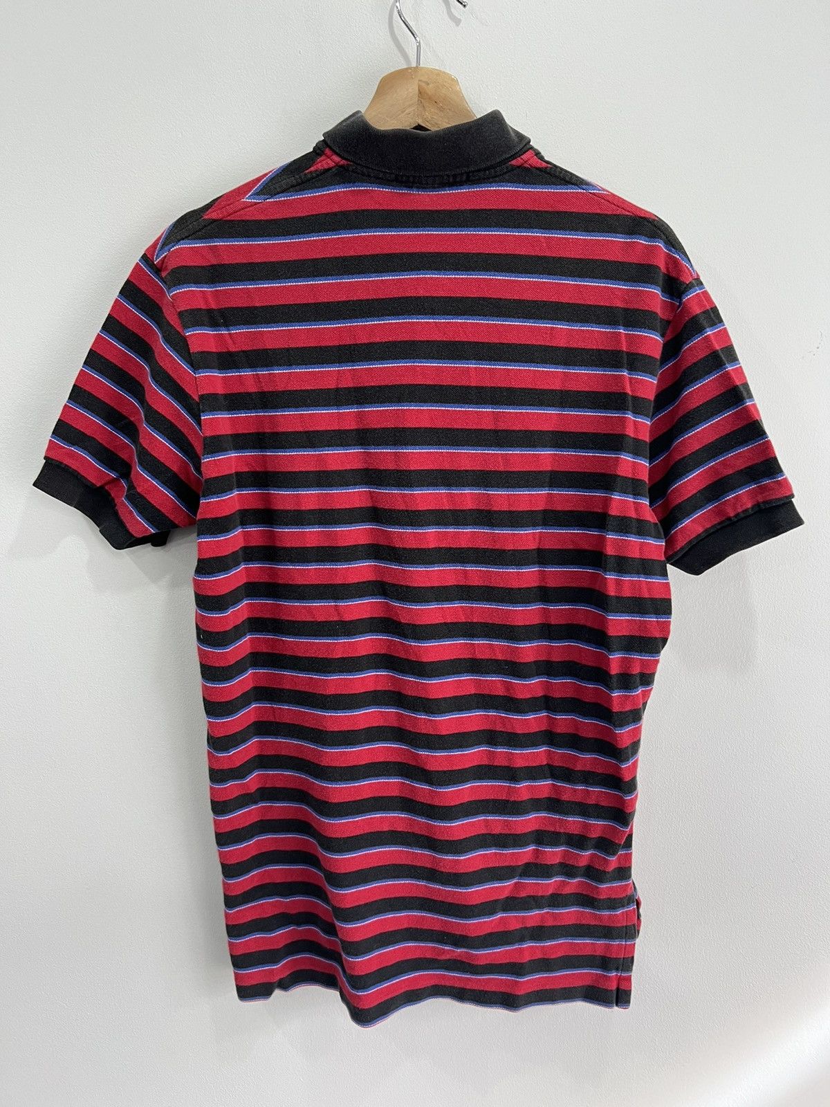 Polo Ralph Lauren Vintage 90s Ralph Lauren Polo Shirt Striped pony Size US M / EU 48-50 / 2 - 2 Thumbnail