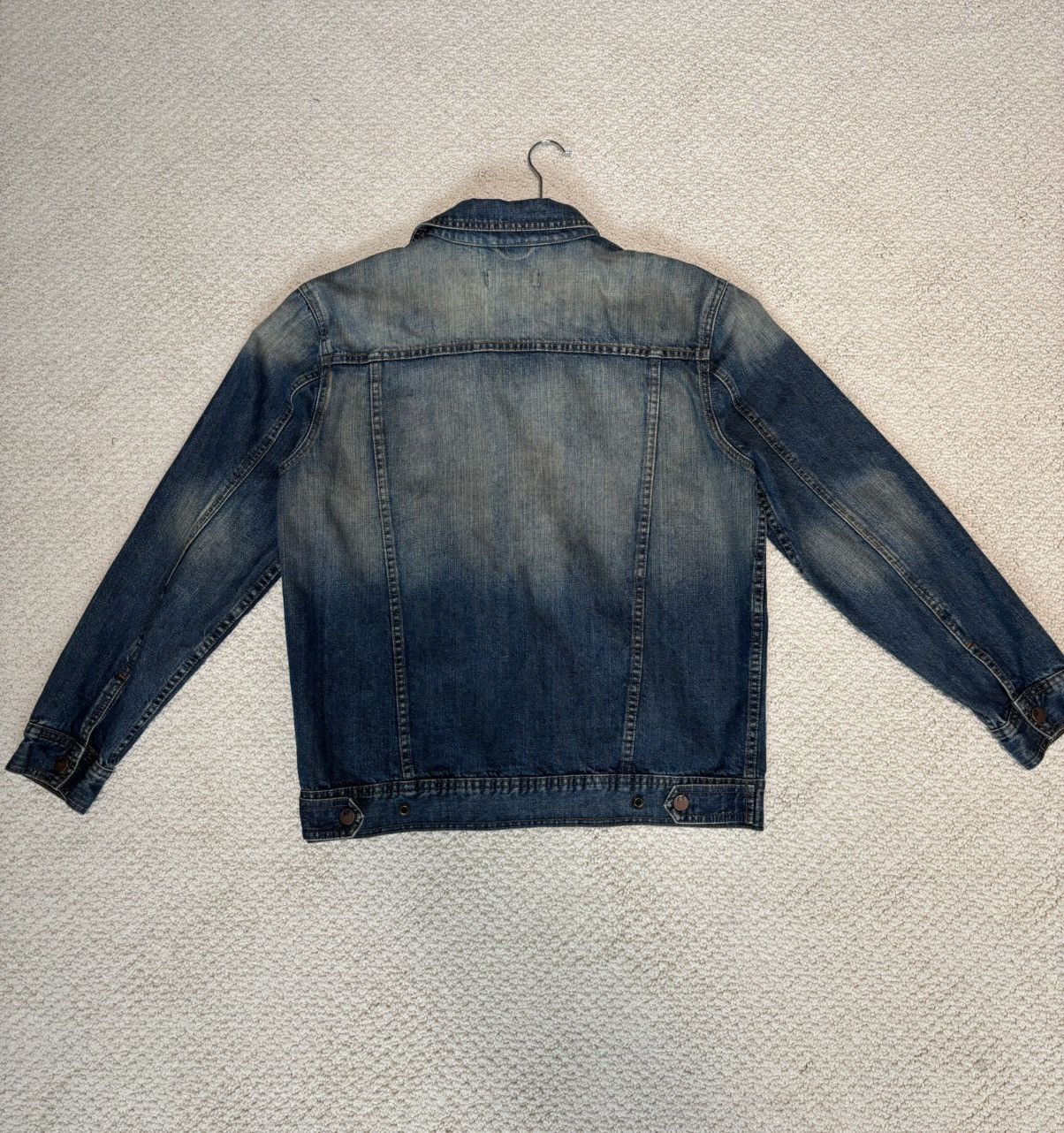 Vintage SAVVY (German Clothing Brand) Vintage Denim Jacket Size US M / EU 48-50 / 2 - 2 Thumbnail