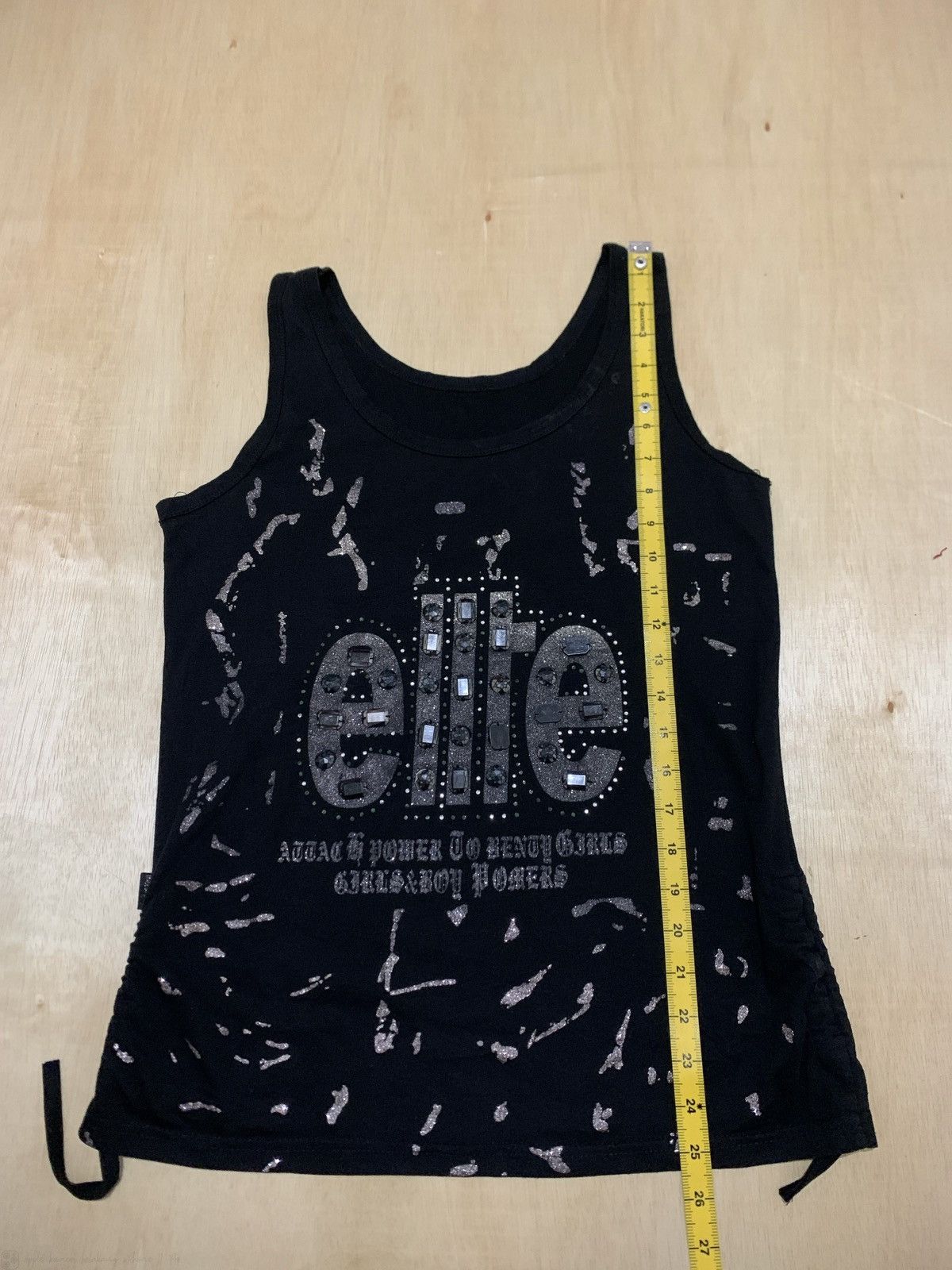 Hysteric Glamour × If Six Was Nine × Japanese Brand Y2k Last Visualive Tank top Ifsixwasnine Punk style Size US M / EU 48-50 / 2 - 9 Thumbnail