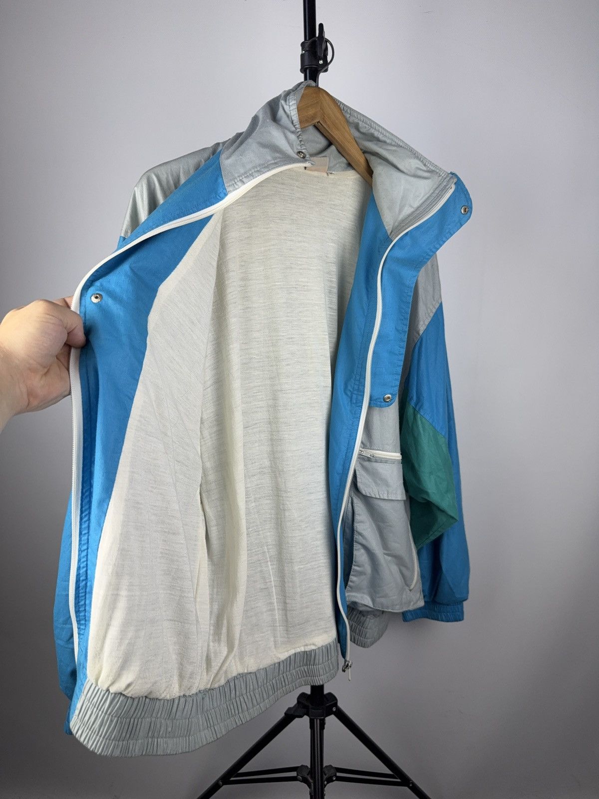 Ellesse Vintage 80s Rare Retro Ellesse Made in Italy jacket Size US L / EU 52-54 / 3 - 15 Thumbnail