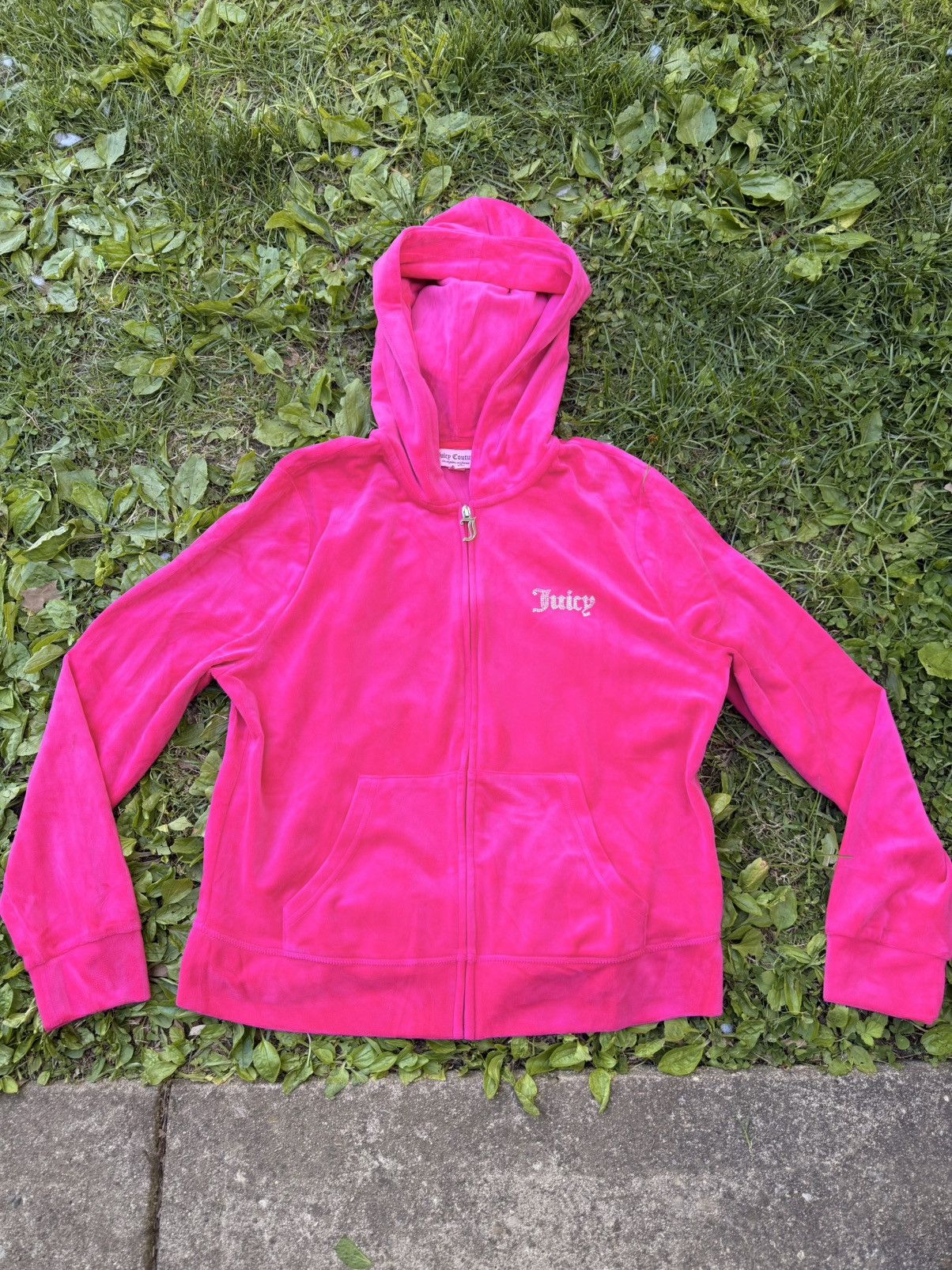 Juicy Couture Y2K Juicy Couture Pink Jacket Size XL Size XL / US 12-14 / IT 48-50 - 1 Thumbnail