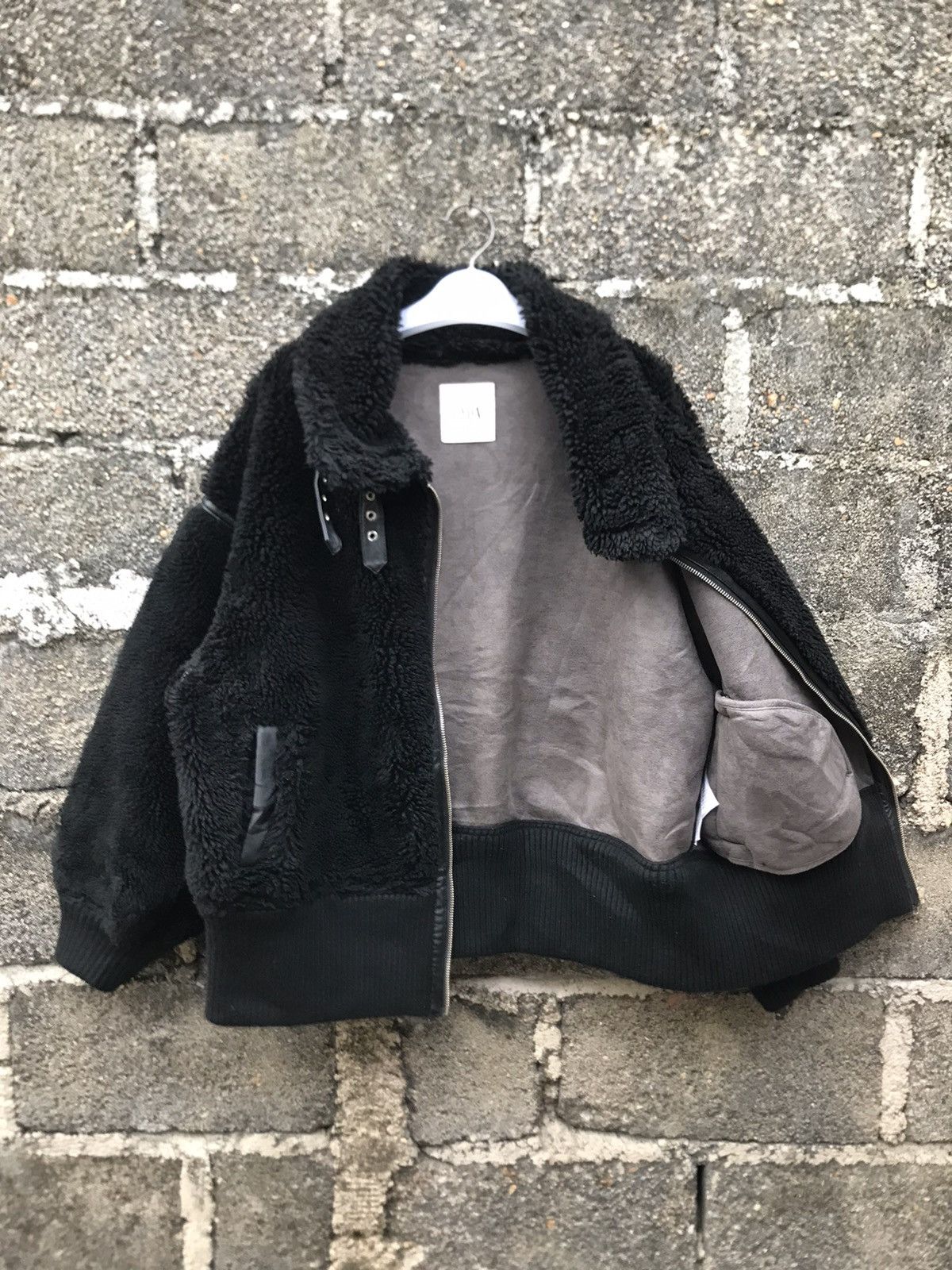 Japanese Brand 🔥Winter Fashion Gyda Oversize Shearling Bomber Jacket Size US M / EU 48-50 / 2 - 9 Thumbnail