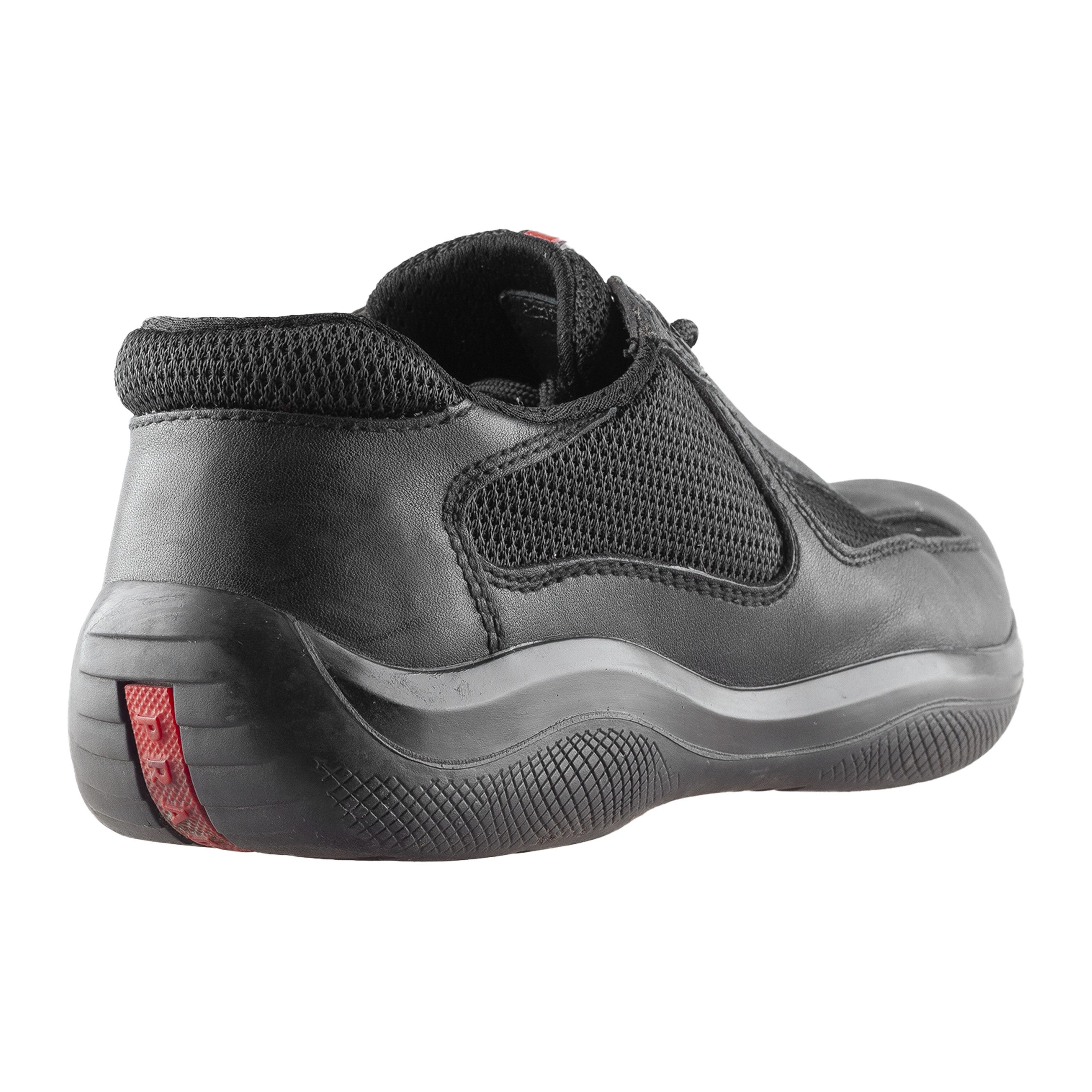 Prada Vintage Prada America’s Cup Black Sneakers (37 EU) Size US 5 / EU 37 - 2 Thumbnail