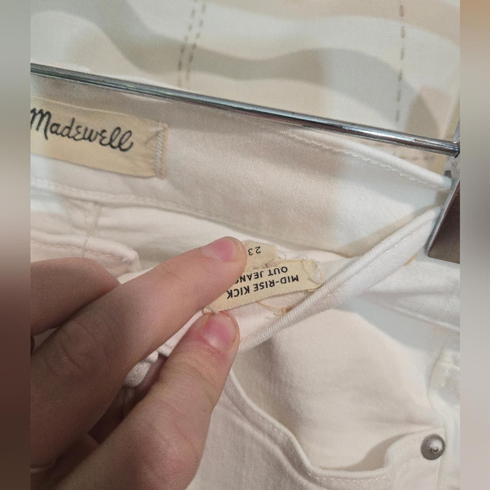Madewell Madewell Kick Out Crop Jeans 23 Size 23" - 8 Thumbnail