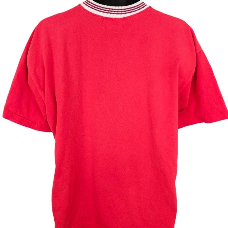 Vintage Vintage Nautica T Shirt Mens Size XL Red 90s Sailing Yacht Size US XL / EU 56 / 4 - 3 Thumbnail
