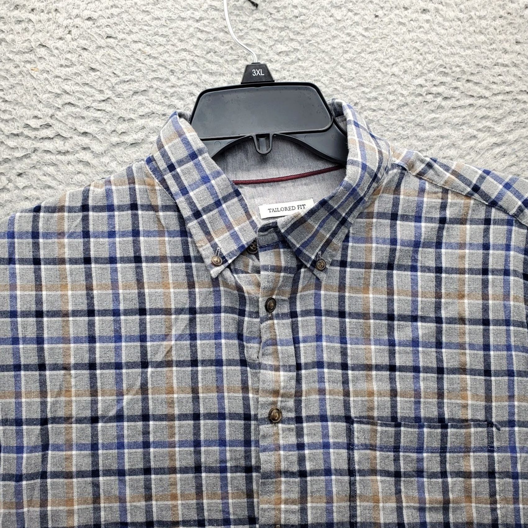 Jos. A. Bank Jos. A. Bank Button-Down Shirt Mens L Multi Plaid Flannel Tailored Fit Collared Size US L / EU 52-54 / 3 - 3 Thumbnail