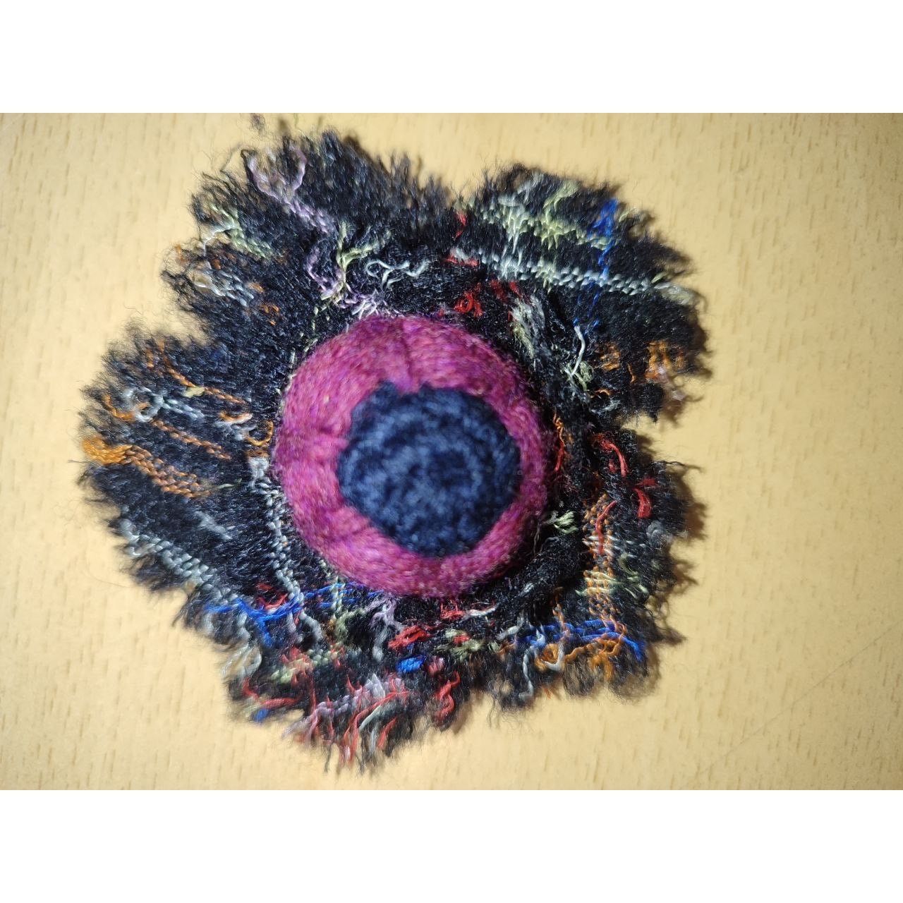 Chanel Chanel Fall 2013 RTW Raw-Edge Multicolor Brooch Size ONE SIZE - 6 Thumbnail