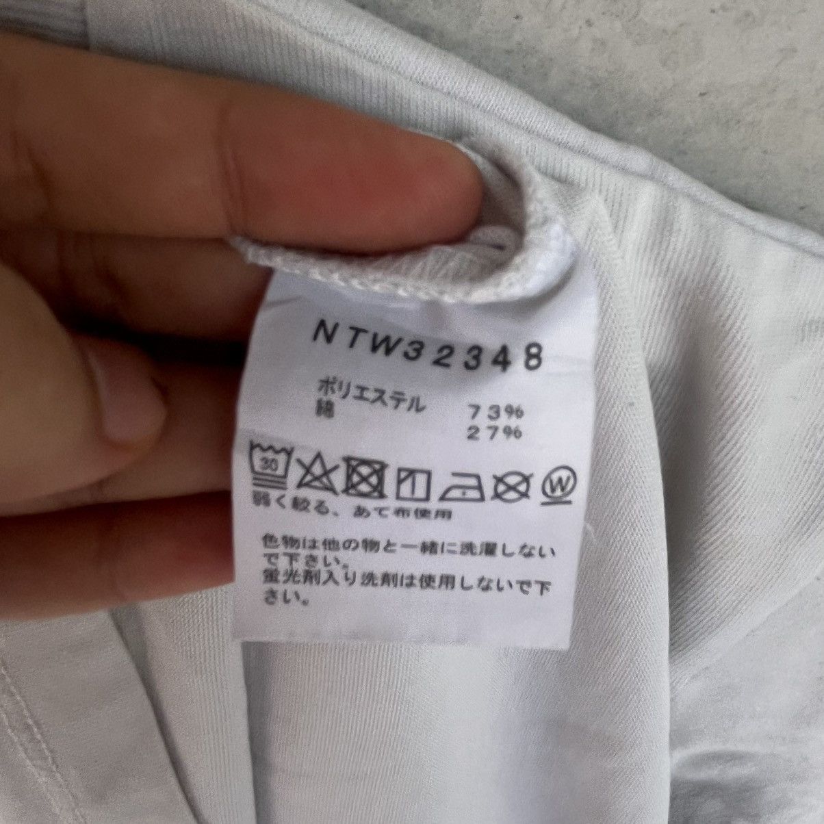Other Vintage The North Face White Cotton Tshirt Size S Size US S / EU 44-46 / 1 - 7 Thumbnail