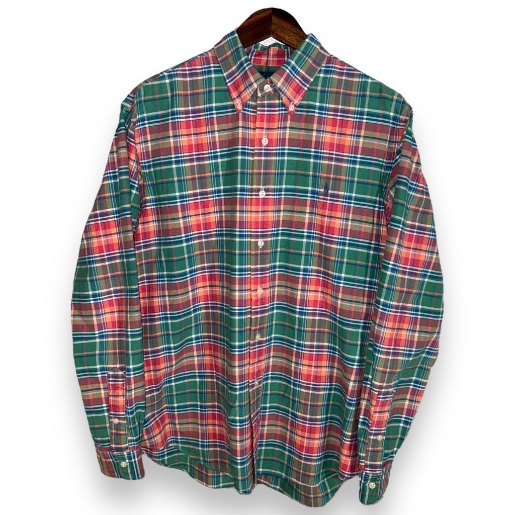 Polo Ralph Lauren Polo Ralph Lauren Custom Fit Oxford Button Down Shirt L Size US L / EU 52-54 / 3 - 1 Thumbnail