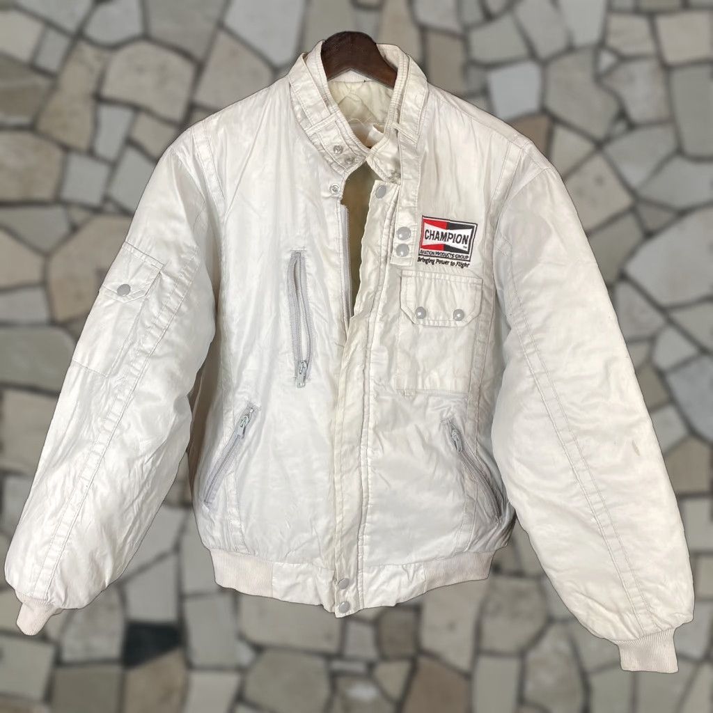Vintage VINTAGE MBA Champion Aviation Puffer Flight Jacket L 70s 80s Large Mens/Unisex Size US L / EU 52-54 / 3 - 1 Thumbnail