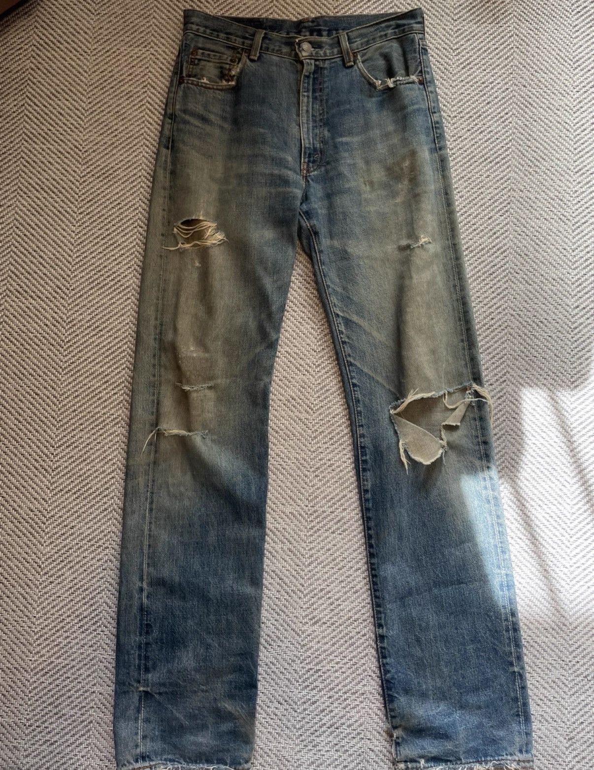 Levi's Levi's 502 XX BIG E Jeans K24 Size US 36 / EU 52 - 1 Thumbnail