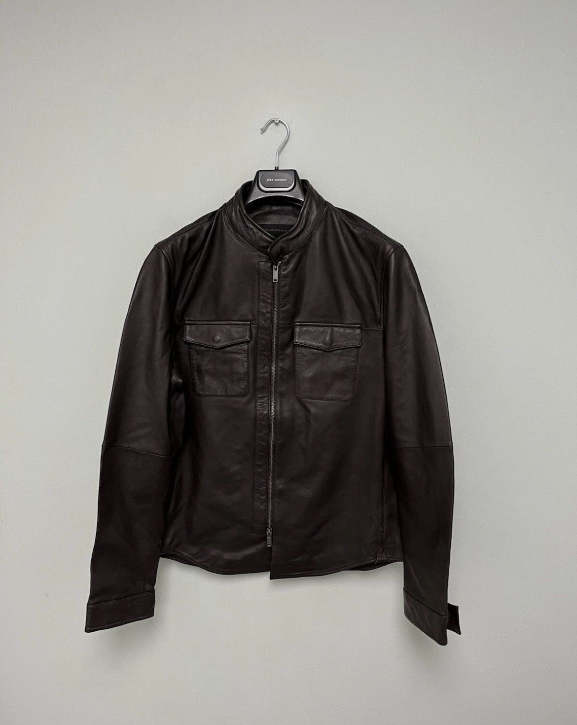 John Varvatos Leather Jacket Size medium Size US M / EU 48-50 / 2 - 8 Thumbnail