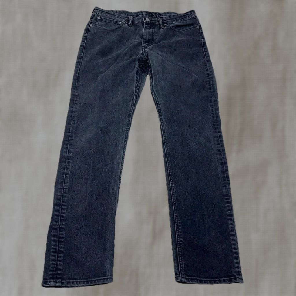 Levi's Levi's Levi's 511 Jeans Men 34x32 Slim Fit Straight Black Wash Denim Pants Skater Logo 5-Pocket Mens Regular 34in Inseam Jeans Pants Size US 34 / EU 50 - 1 Thumbnail