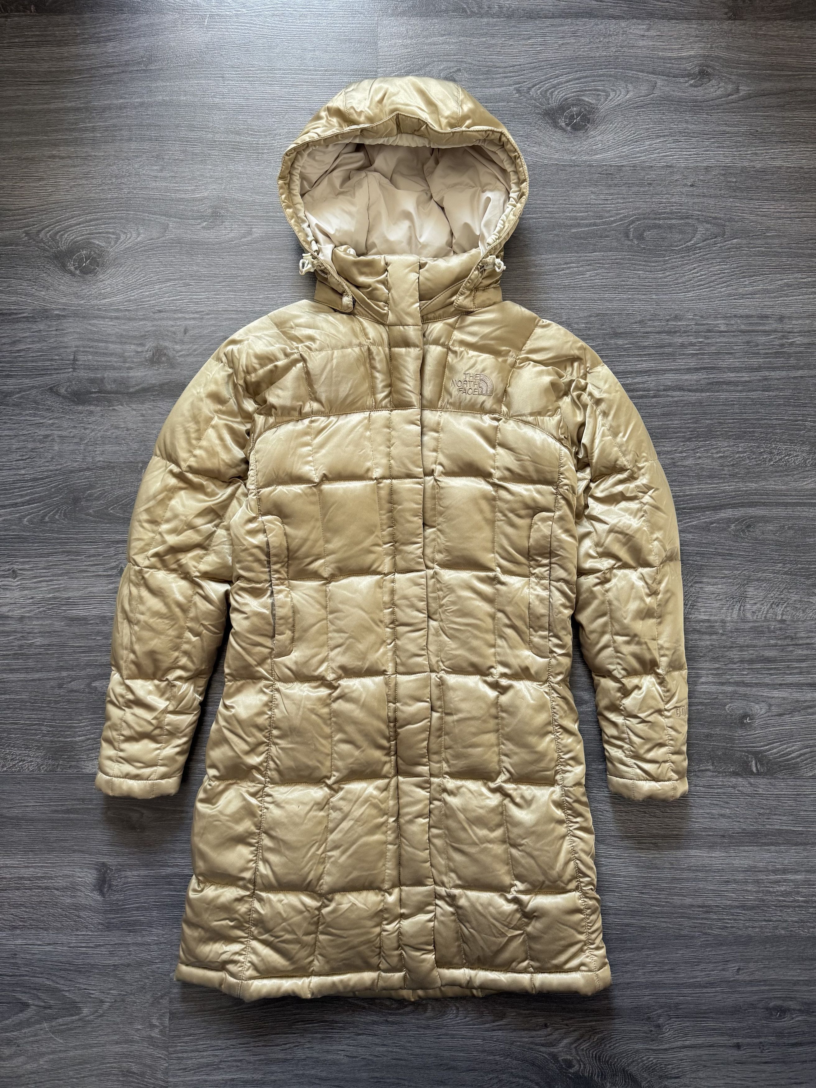 Vintage The North Face Metropolis Gold 600 Down Parka