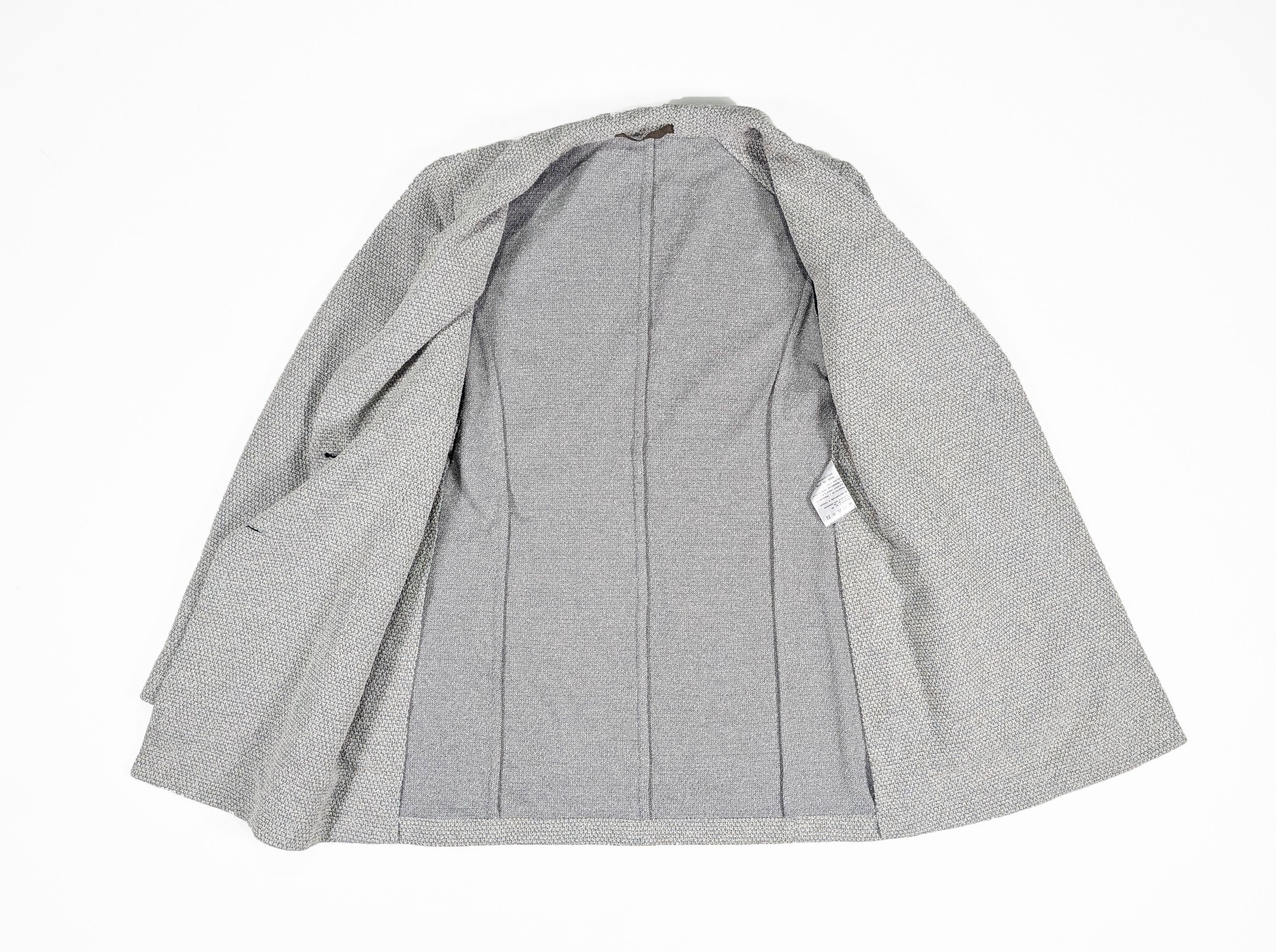 Eleventy Eleventy Textured Stretch Cotton Blazer Jacket Size 40 Size S / US 4 / IT 40 - 6 Thumbnail
