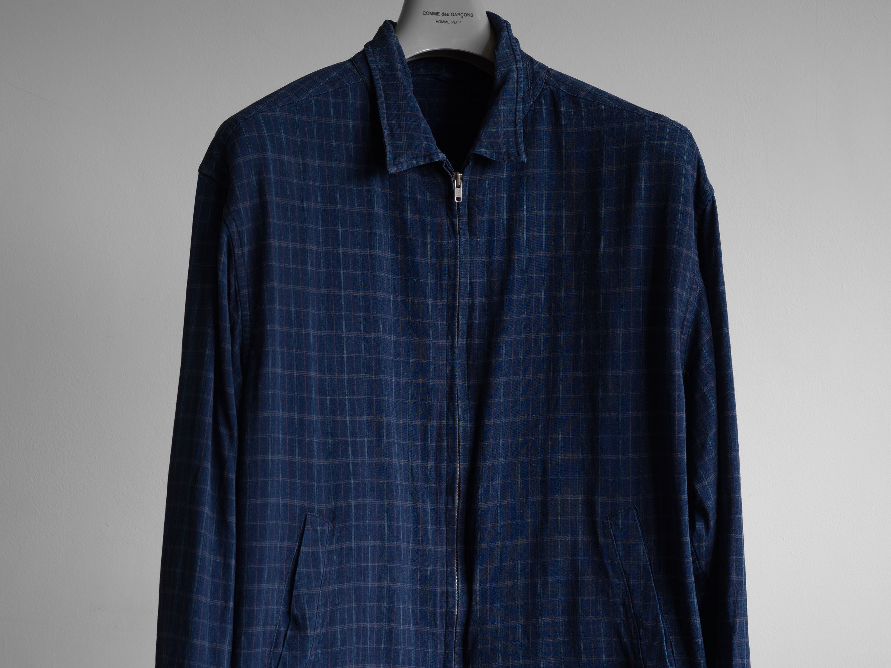 ジャケット・アウター 1990s comme des garcons shirt jacket Comme Des Garcons Homme JACKET CDG Homme Cotton Twill Coat Size