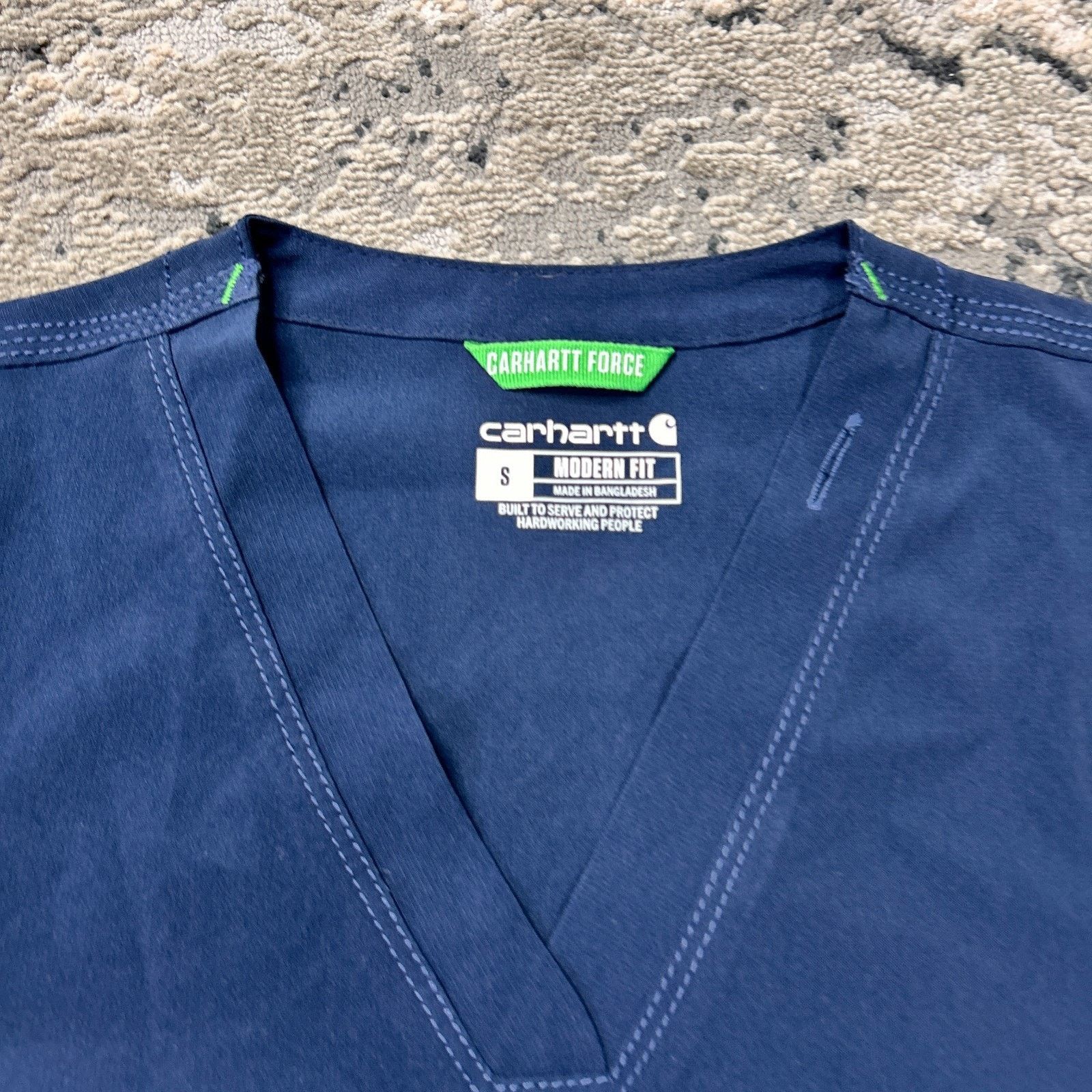 Carhartt Carhartt Force Cross-flex Scrub Top sz S Stretch Modern Fit Size US S / EU 44-46 / 1 - 3 Thumbnail