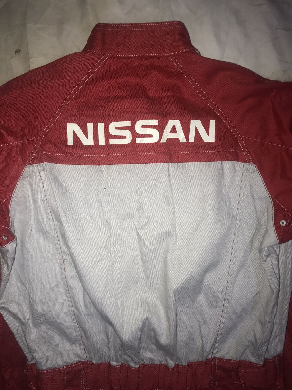 Japanese Brand Nissan Engineered Coverral Size 34R - 12 Thumbnail