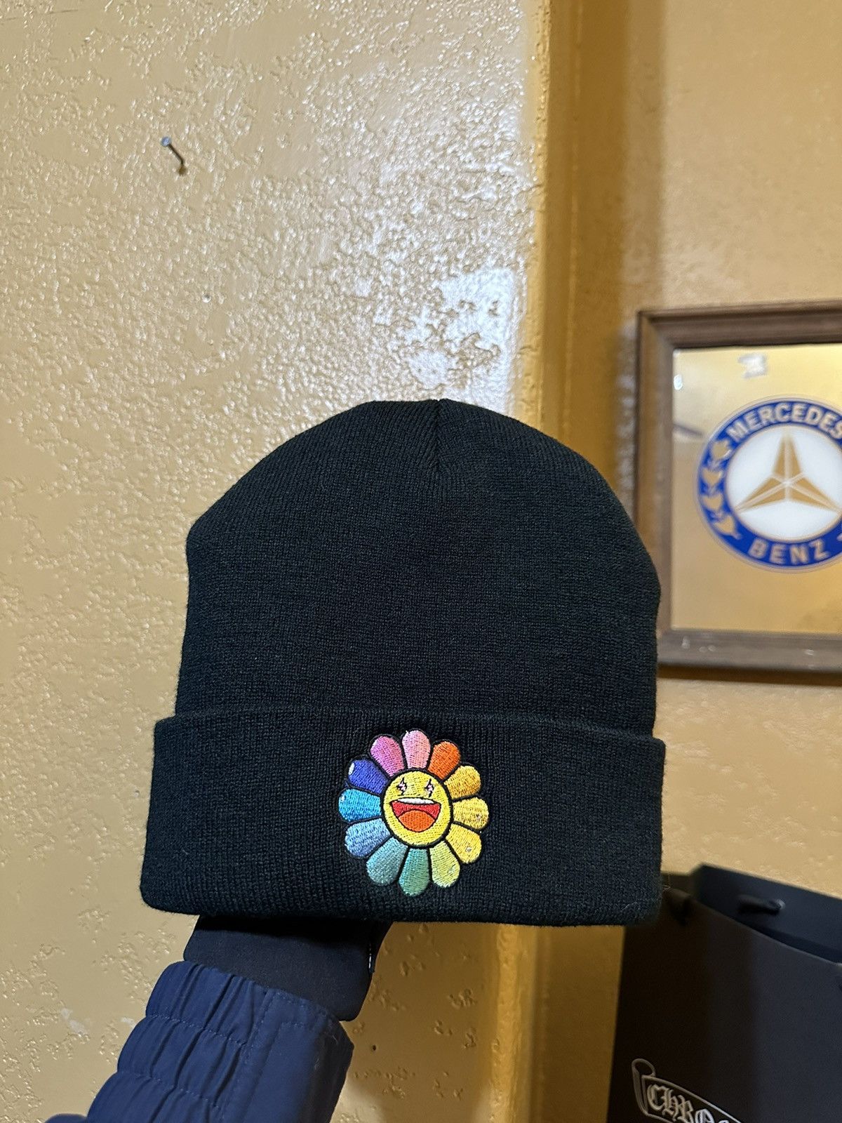 New Era x Takashi Murakami Flower All Over Cuff hotsell Knit Beanie