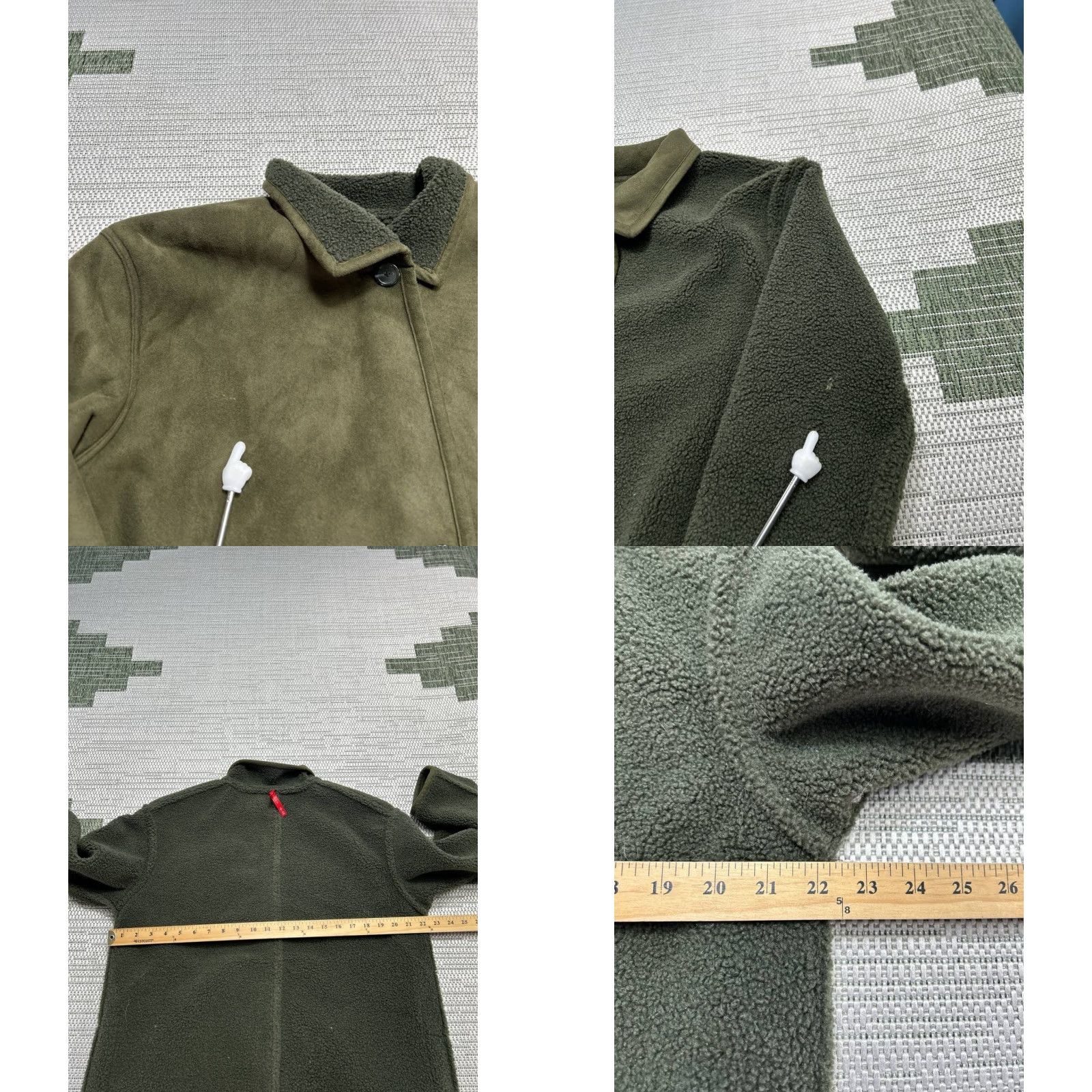 Spanx Spanx Jacket Womens S Green Velvet Reversible Bomber Jacket Casual Womens US Size S Green Velvet Reversible Spanx jacket Size S / US 4 / IT 40 - 8 Thumbnail