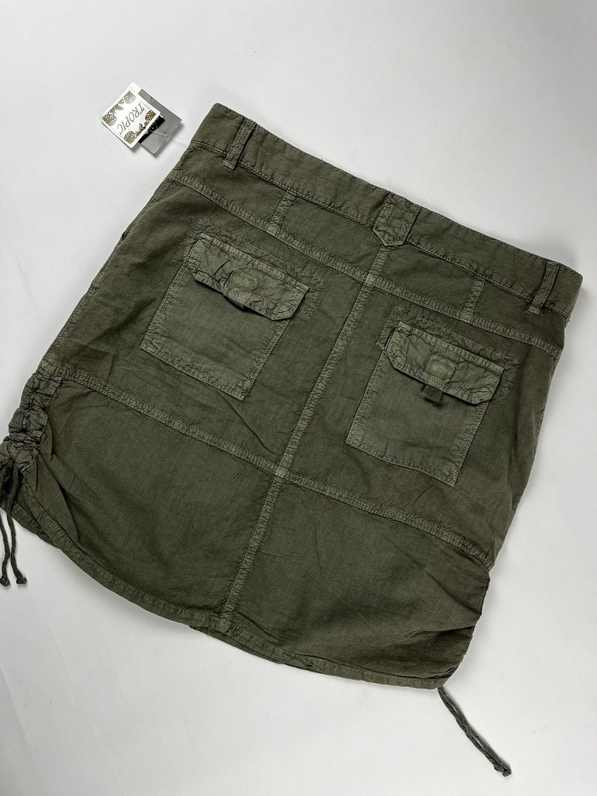 Japanese Brand Janina multipocket khaki skirt New Size 28" / US 6 / IT 42 - 1 Thumbnail