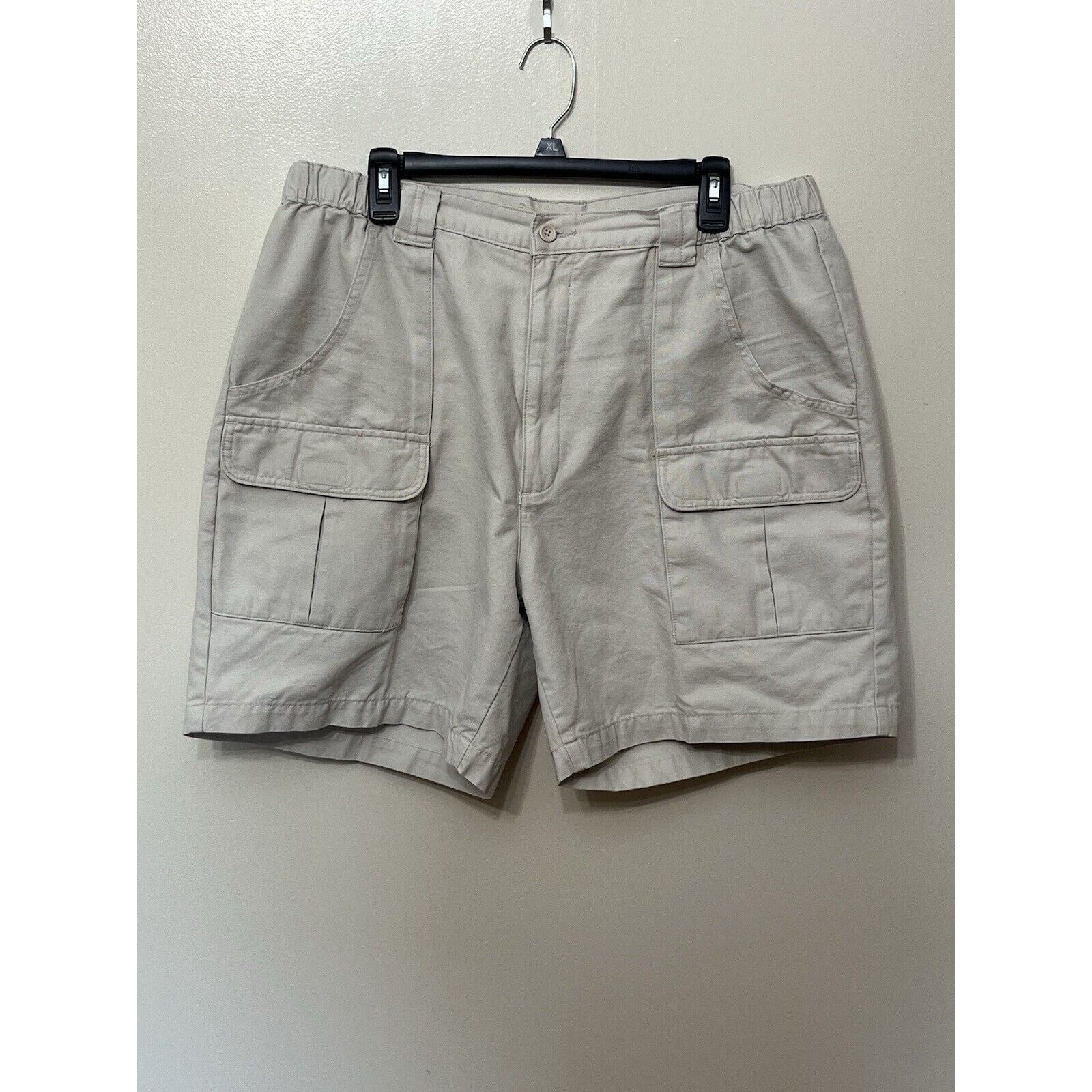 Savane Savane Khaki Chino Cargo Shorts - Men’s Size 38 Size US 38 / EU 54 - 1 Thumbnail