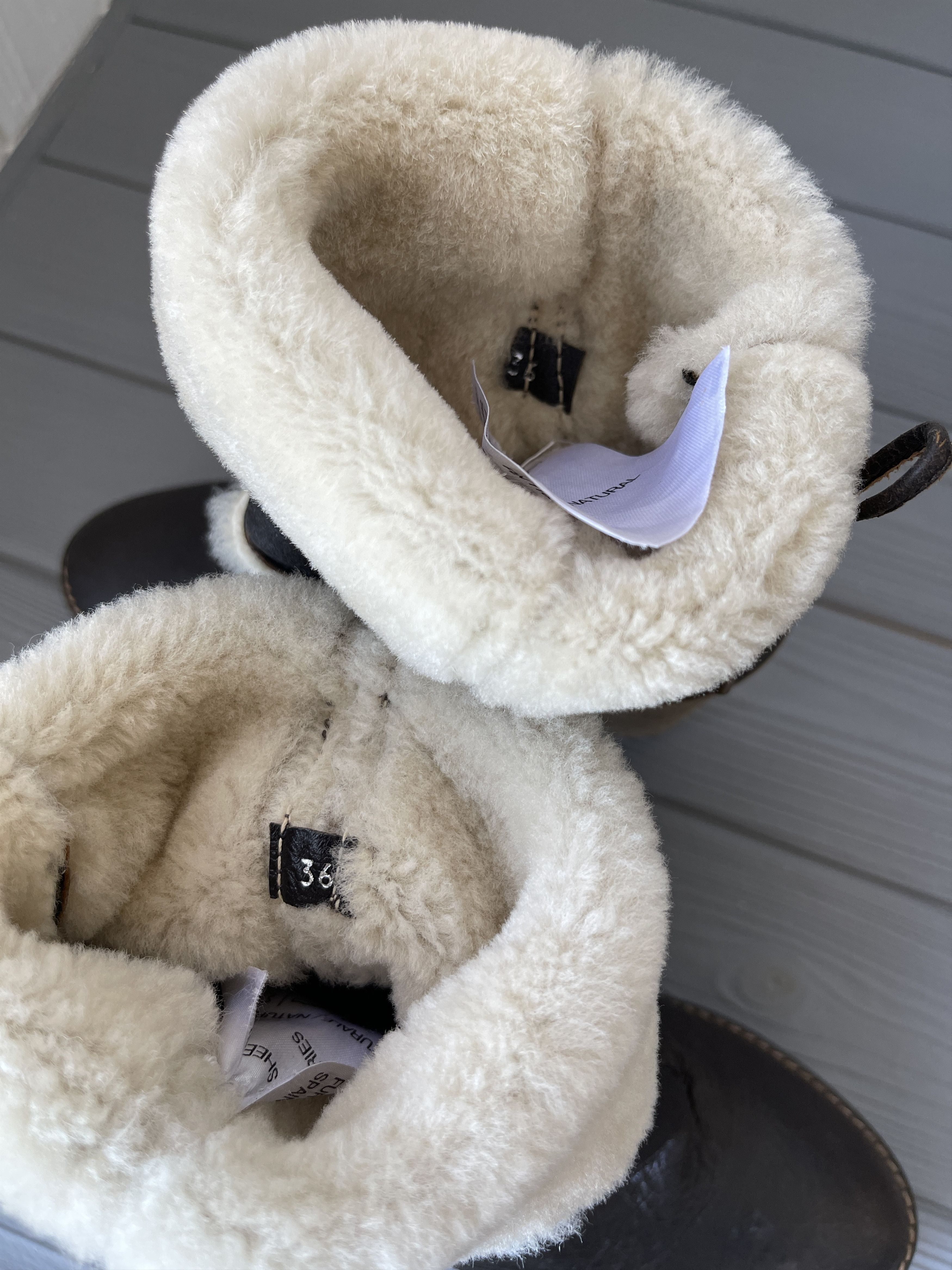 Moncler Moncler Leather Merino Fur Booties Size US 5.5 / IT 35.5 - 15 Thumbnail