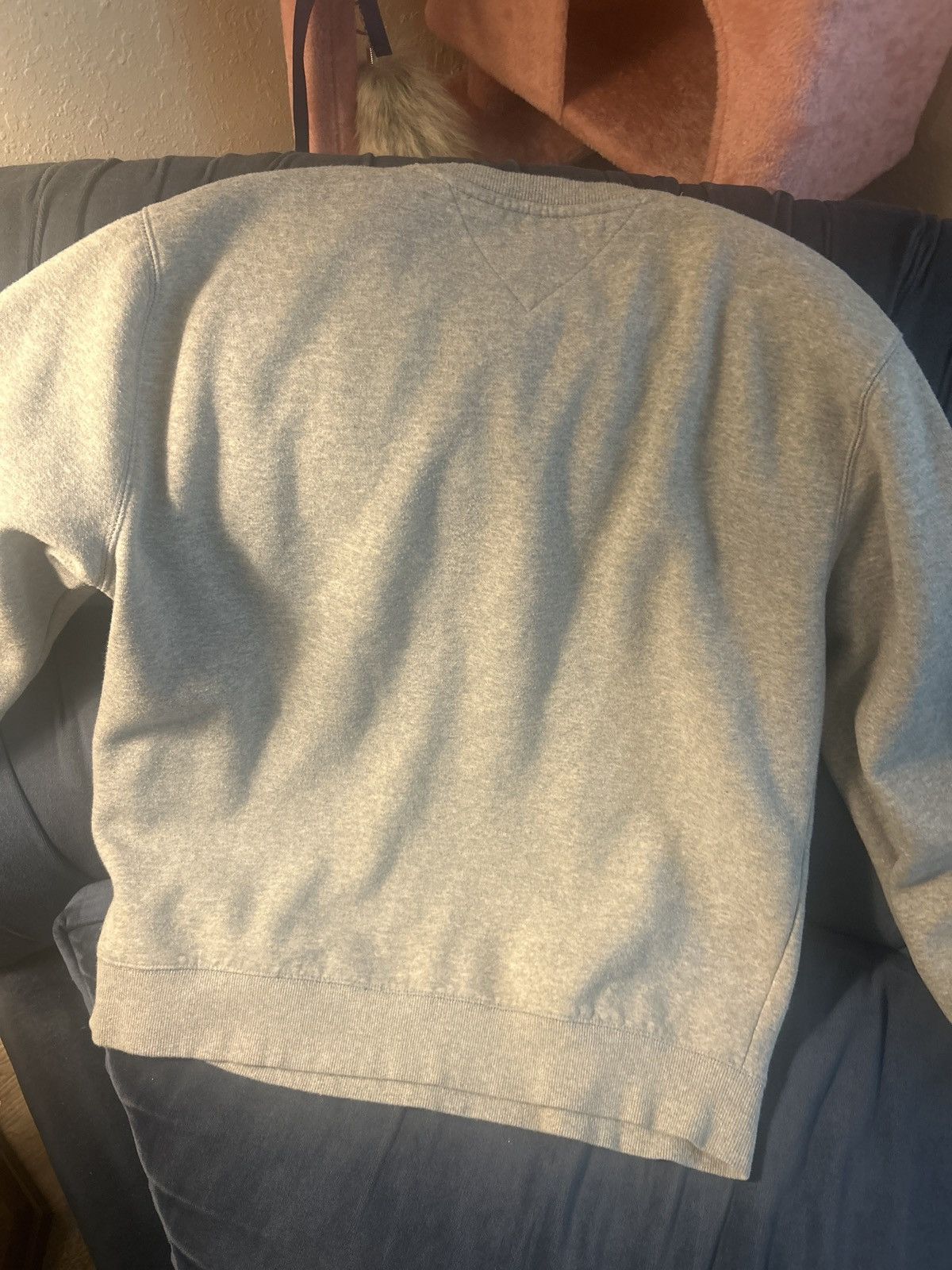 Tommy Hilfiger Tommy Hilfiger Grey Sweatshirt Size US L / EU 52-54 / 3 - 3 Thumbnail