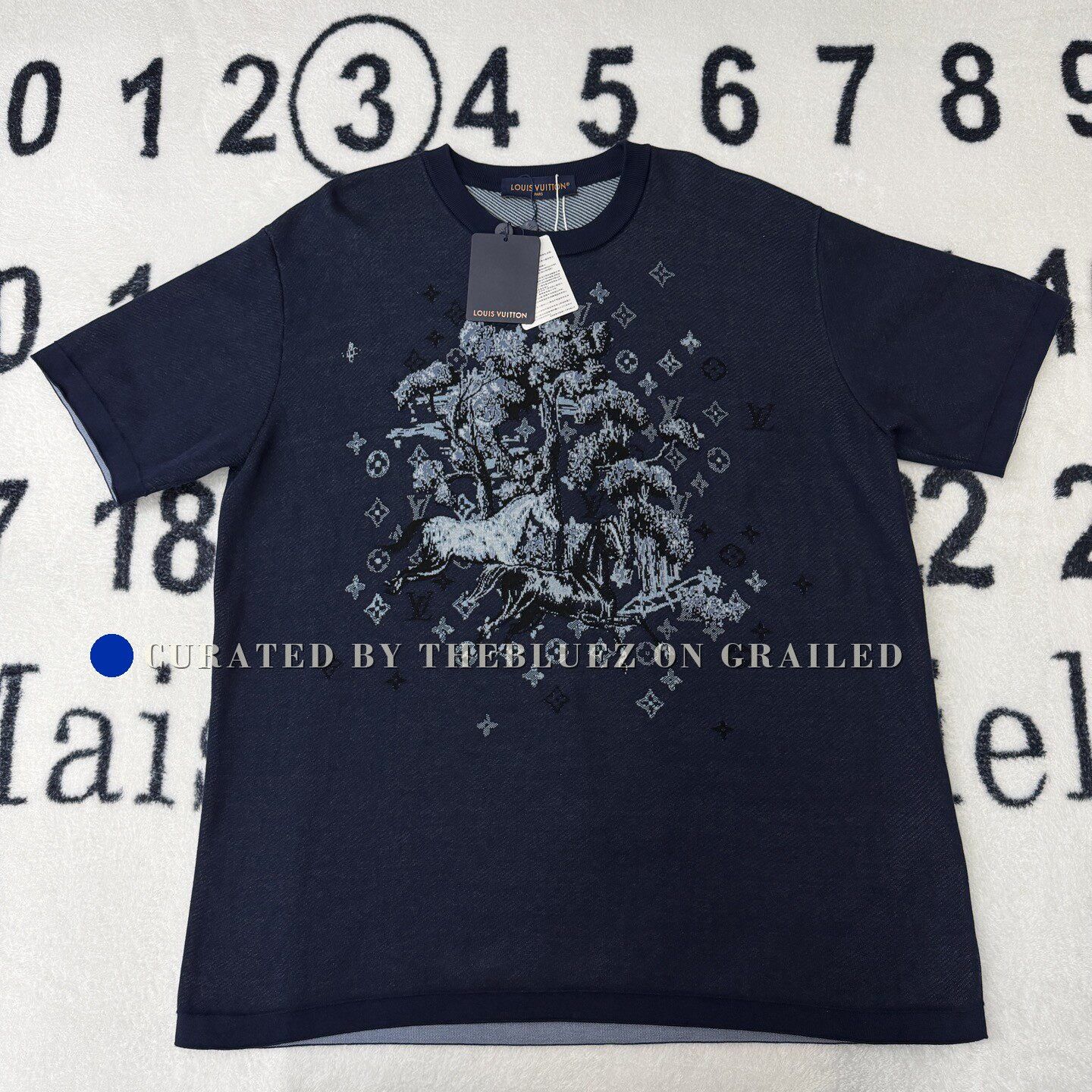 Louis Vuitton LV Year of the Horse Limited Knit Tee Size US XXL / EU 58 / 5 - 1 Thumbnail