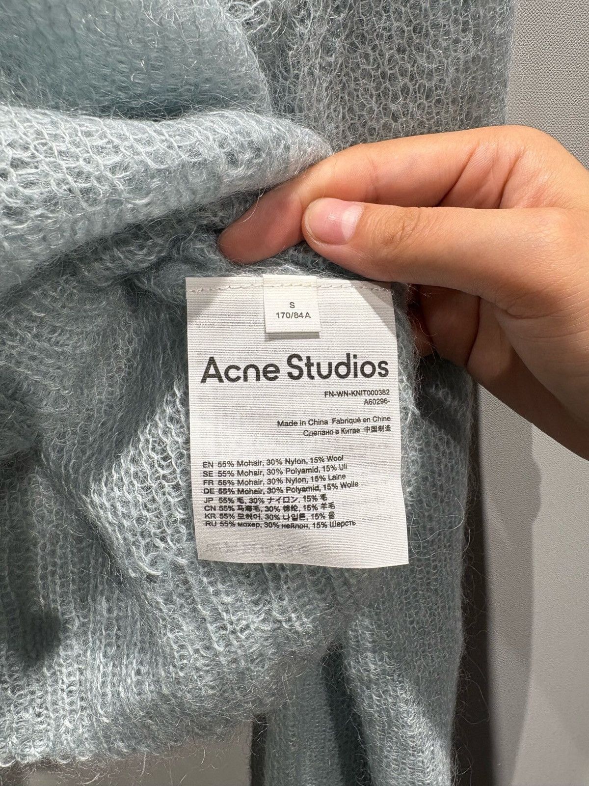 Acne Studios Acne Studios cropped cardigan Size S / US 4 / IT 40 - 4 Thumbnail