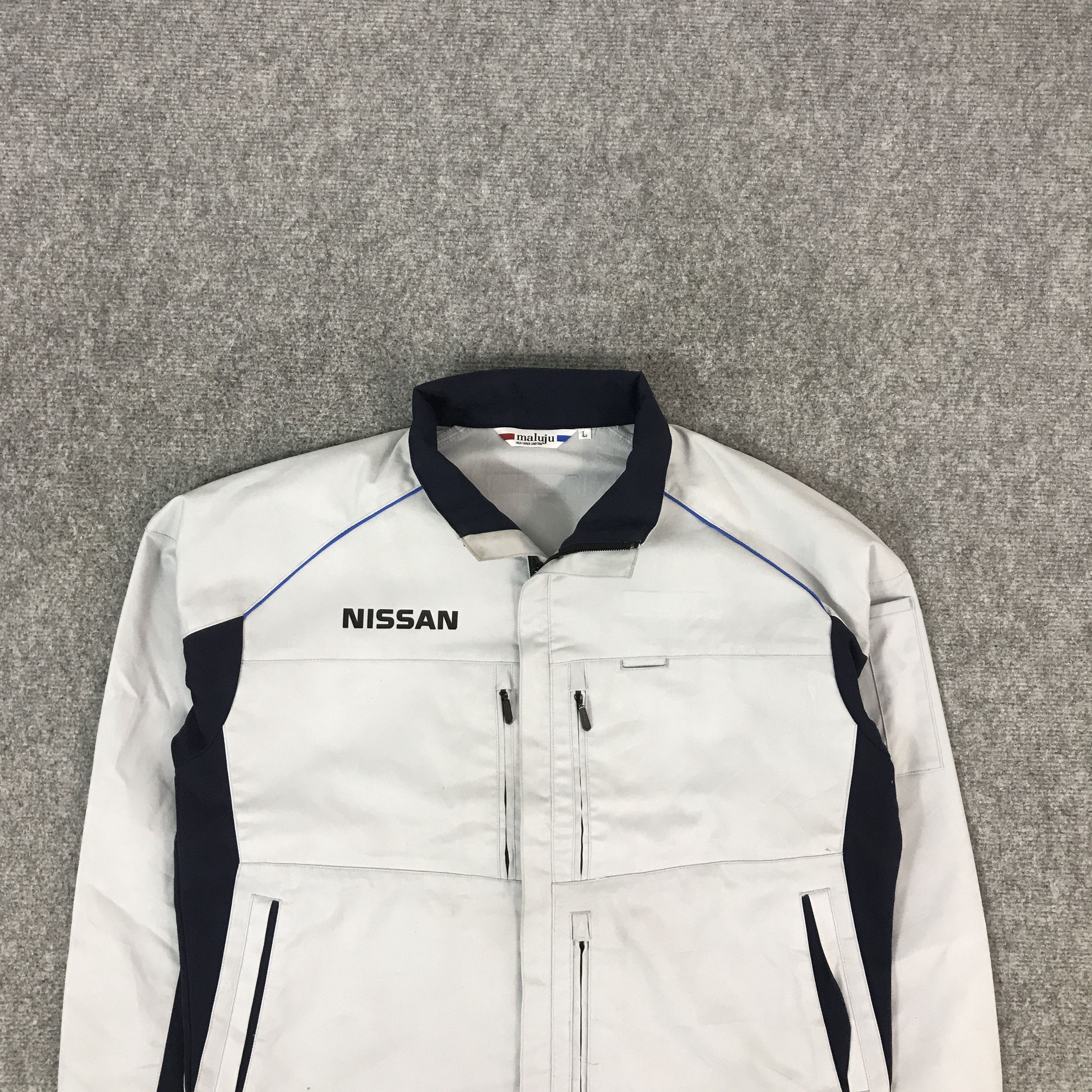Japanese Brand NISSAN RACING CUSTOM JAPAN WORKWEAR JACKET Size US L / EU 52-54 / 3 - 3 Thumbnail