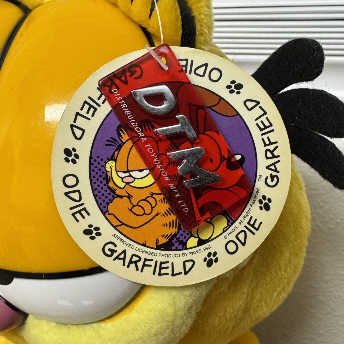 Vintage Vintage Garfield Love Heart Balloon 16" Valentines Day Plush Size ONE SIZE - 4 Thumbnail