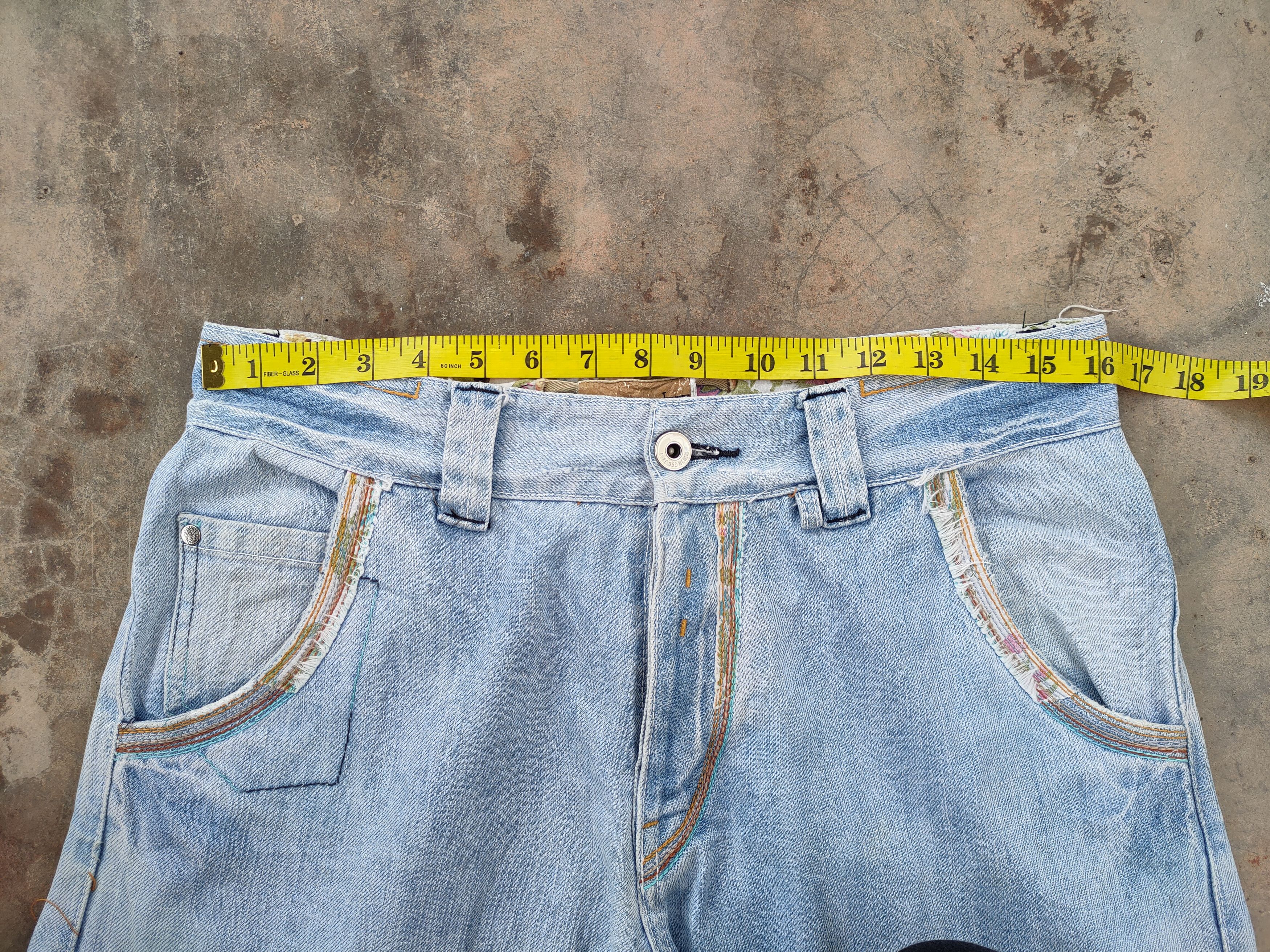 Japanese Brand VINTAGE JAPANESE ALCOTT ART FADED JEANS PANTS Size US 32 / EU 48 - 7 Thumbnail