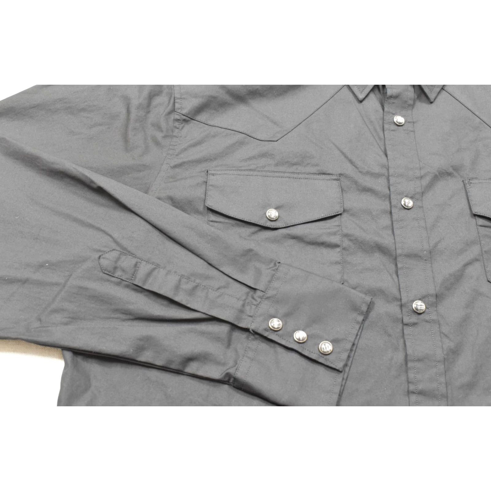 Vintage VINTAGE? No. Gibson Shirt Men XL Black Long Sleeve Pearl Snap Western Cowboy Button-Up Shirt Size US XL / EU 56 / 4 - 3 Thumbnail