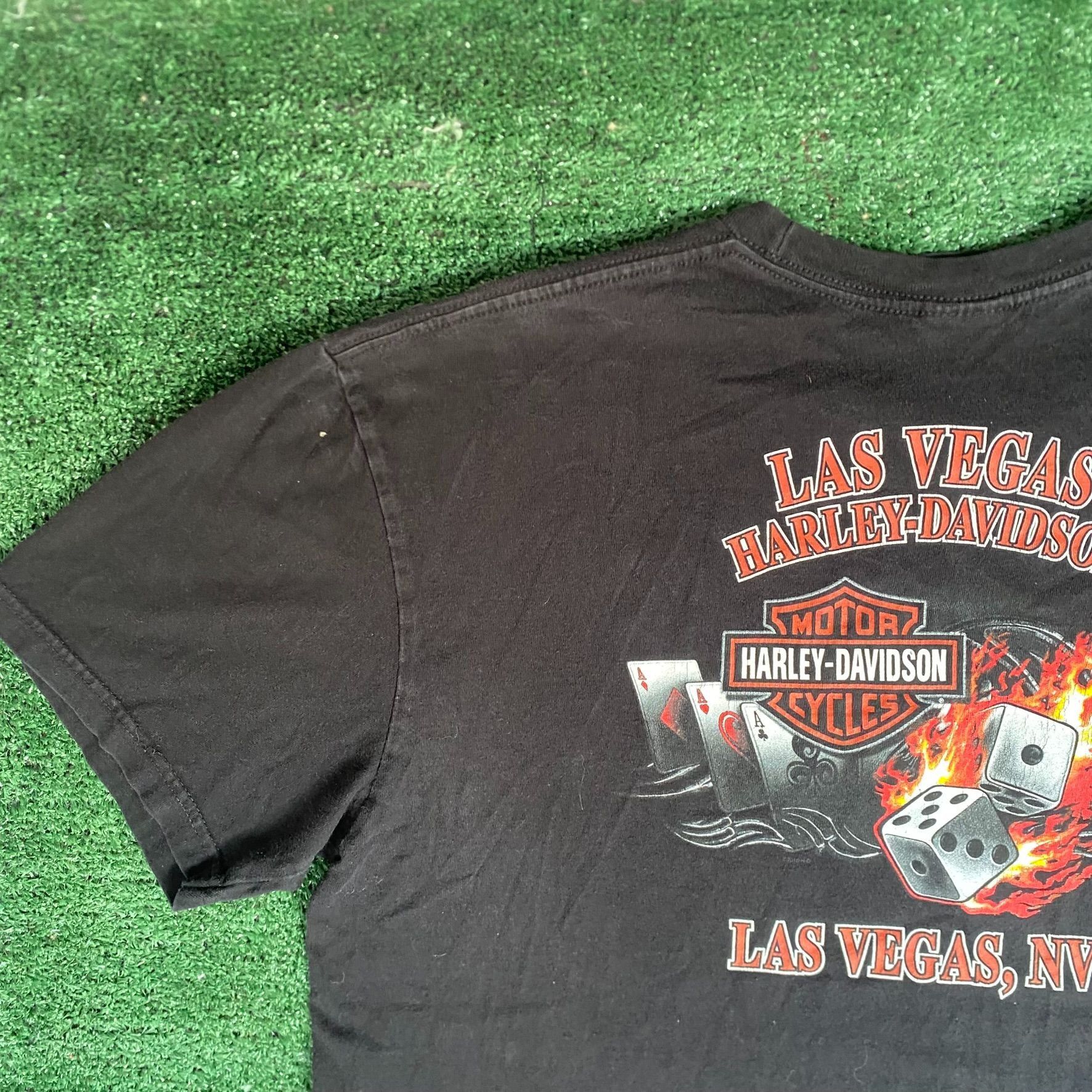 Harley Davidson Vintage Y2K Harley Davidson Shirt Motorcycle Biker Logo Tee Size US XL / EU 56 / 4 - 6 Thumbnail
